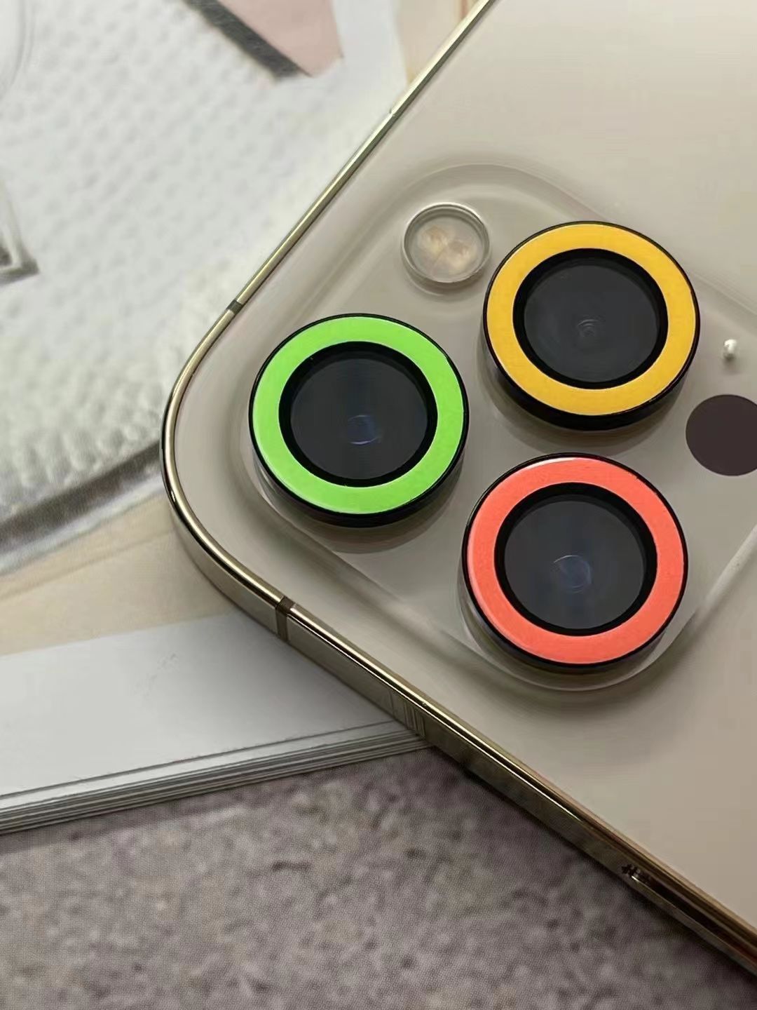 夜光摄像头保护套 手机镜头保护膜