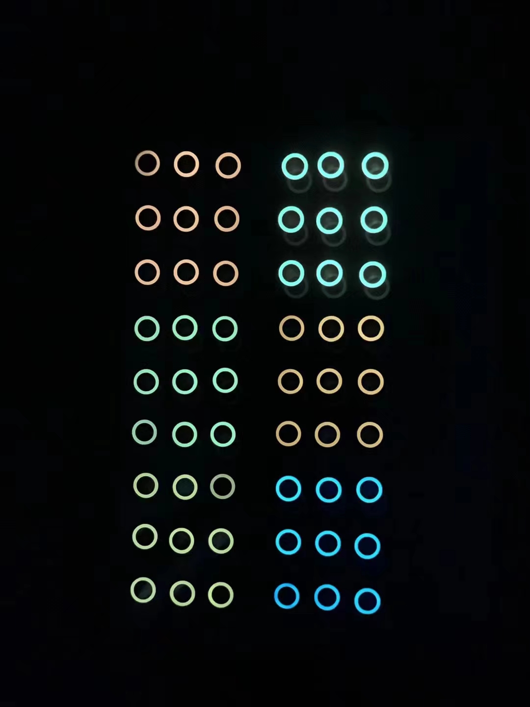 夜光摄像头保护套 手机镜头保护膜