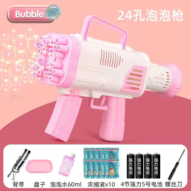 卡通儿童泡泡机 玩具泡泡枪 夏季户外亲子互动 泡泡机玩具 安全无毒儿童玩具泡泡机玩具泡泡枪泡泡机儿童夏季卡通泡泡机儿童夏产品图