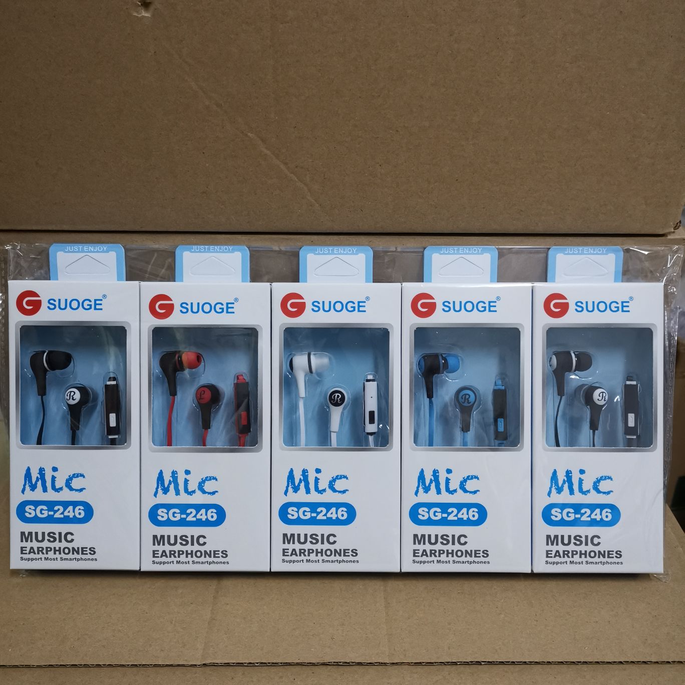 The SG-207 mobile phone headphone series of Sogo brand, including in-ear headsets and MP3 earbuds, is a fashionable and creative masterpiece Application Scenario