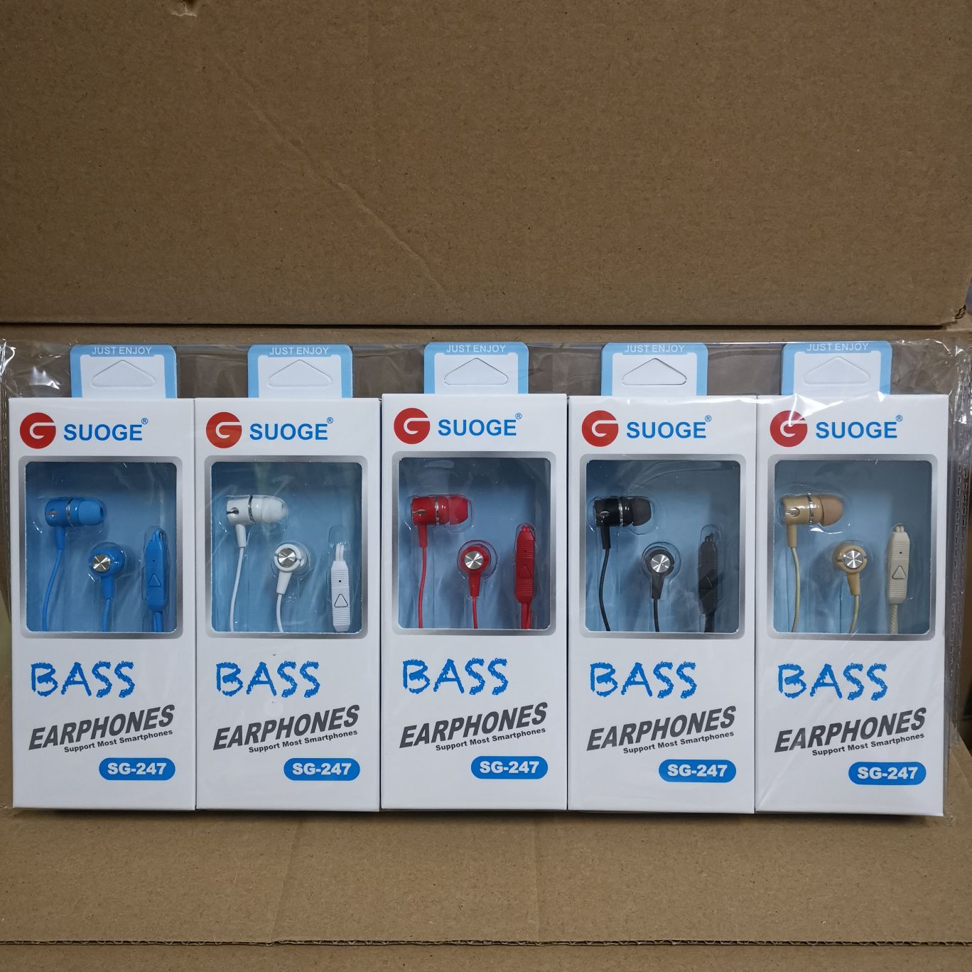 The SG-207 mobile phone headphone series of Sogo brand, including in-ear headsets and MP3 earbuds, is a fashionable and creative masterpiece Item Picture