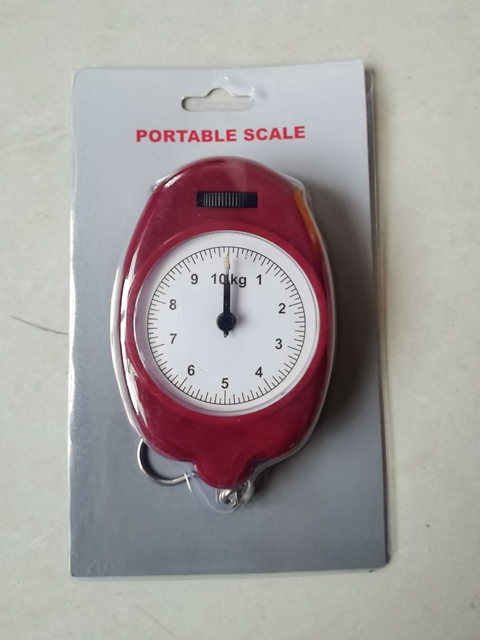 Factory direct sales of spring hook hand-held scales with 10kg and 5kg dials, old-fashioned hand-held scales