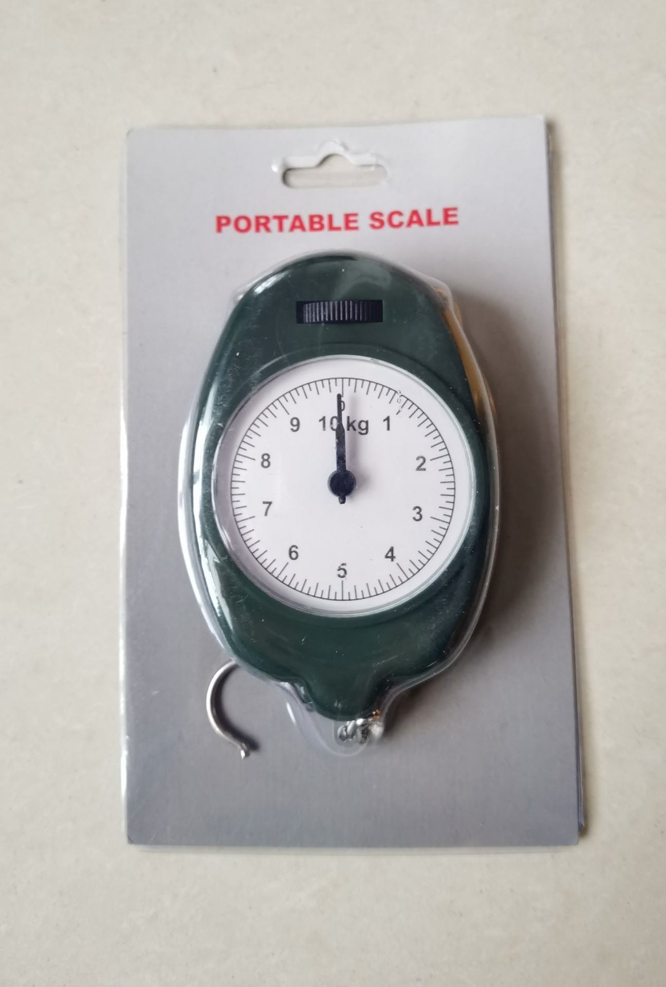 Factory direct sales of spring hook hand-held scales with 10kg and 5kg dials, old-fashioned hand-held scales details Picture