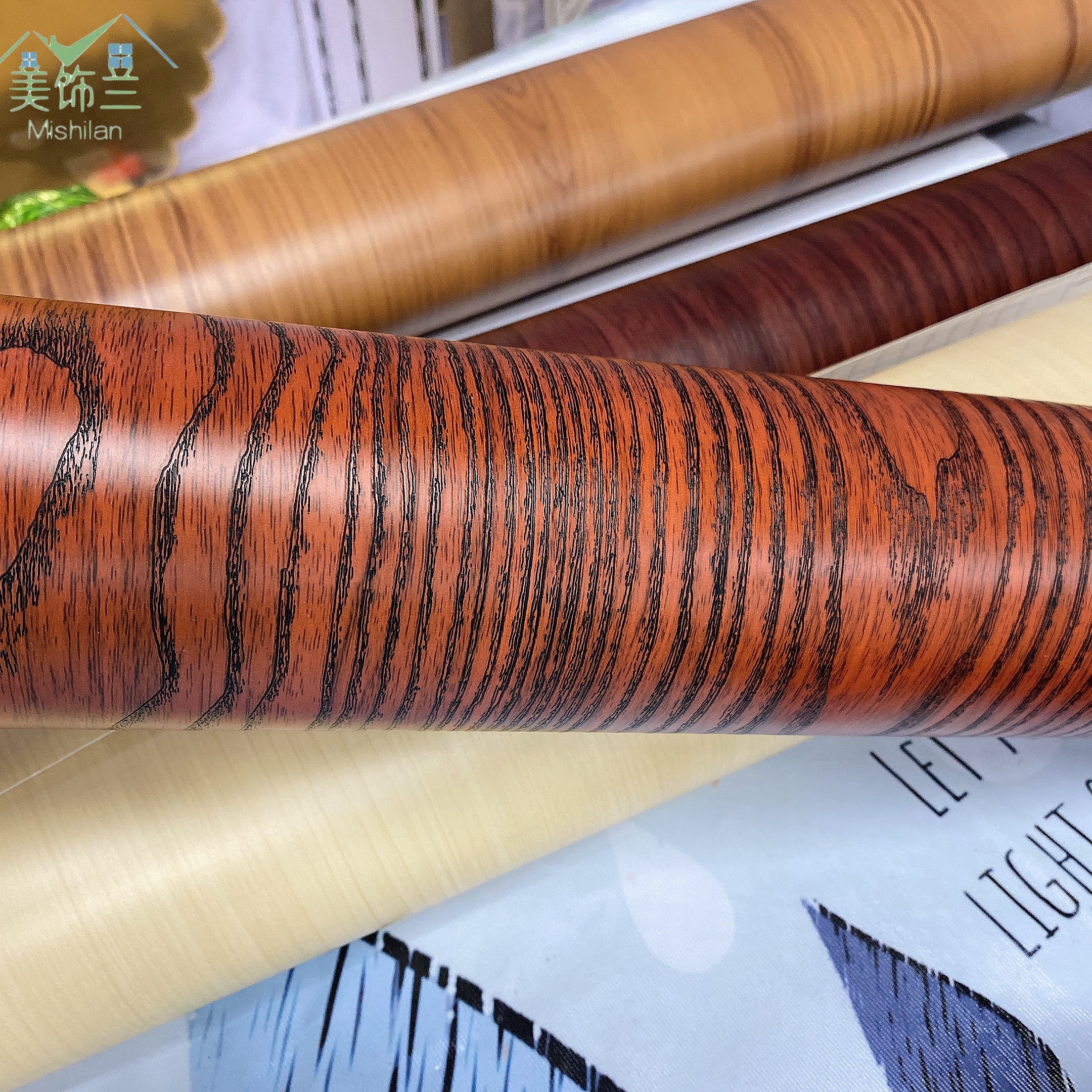 木纹贴纸/自粘墙纸/加厚贴纸细节图
