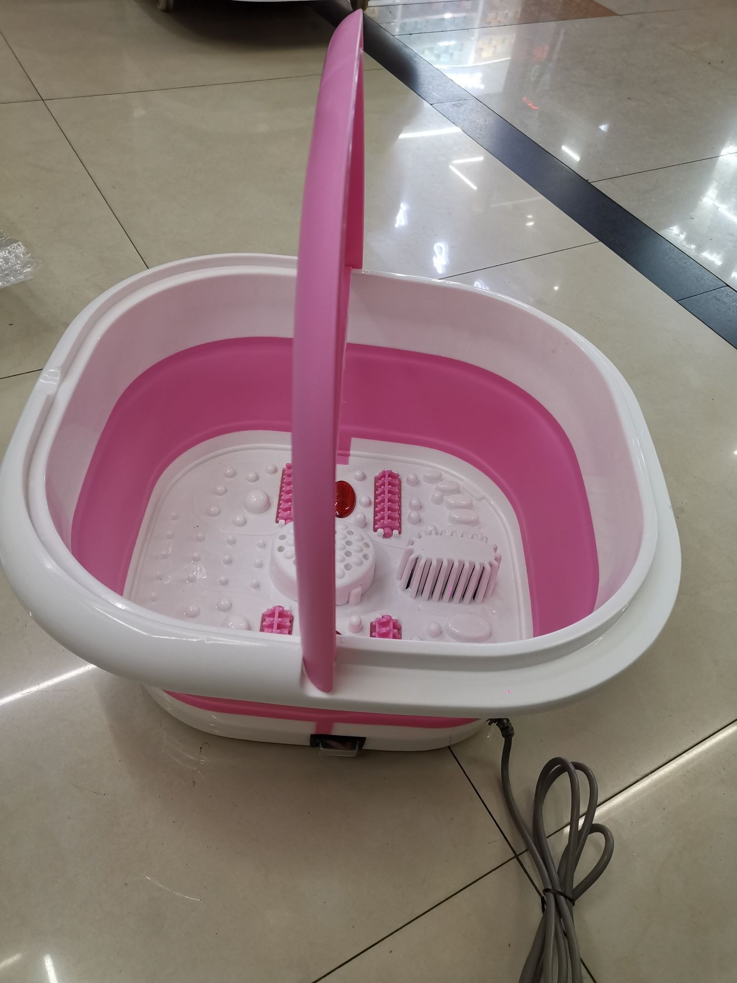 Fumigation foot bath basin, automatic massage, heating foot bath bucket, household foot wash basin, electric constant temperature, foldable health care appliance detail image 8