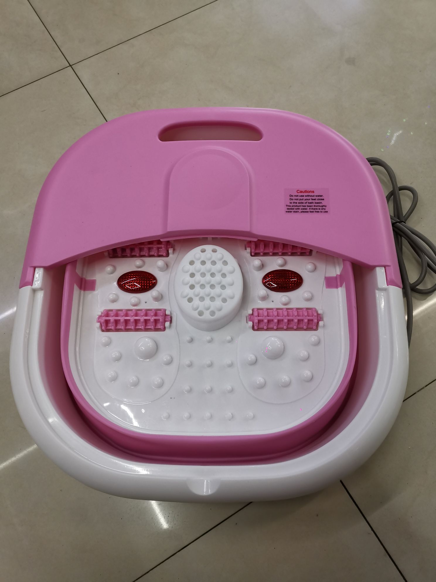 Fumigation foot bath basin, automatic massage, heating foot bath bucket, household foot wash basin, electric constant temperature, foldable health care appliance detail image 11