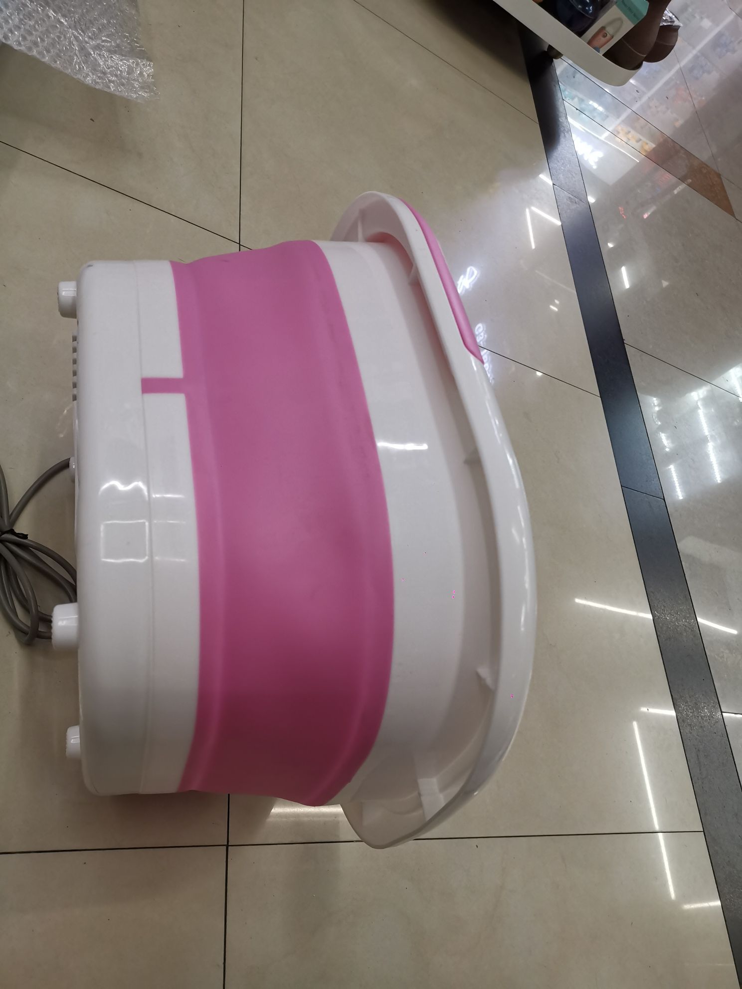 Fumigation foot bath basin, automatic massage, heating foot bath bucket, household foot wash basin, electric constant temperature, foldable health care appliance detail image 9