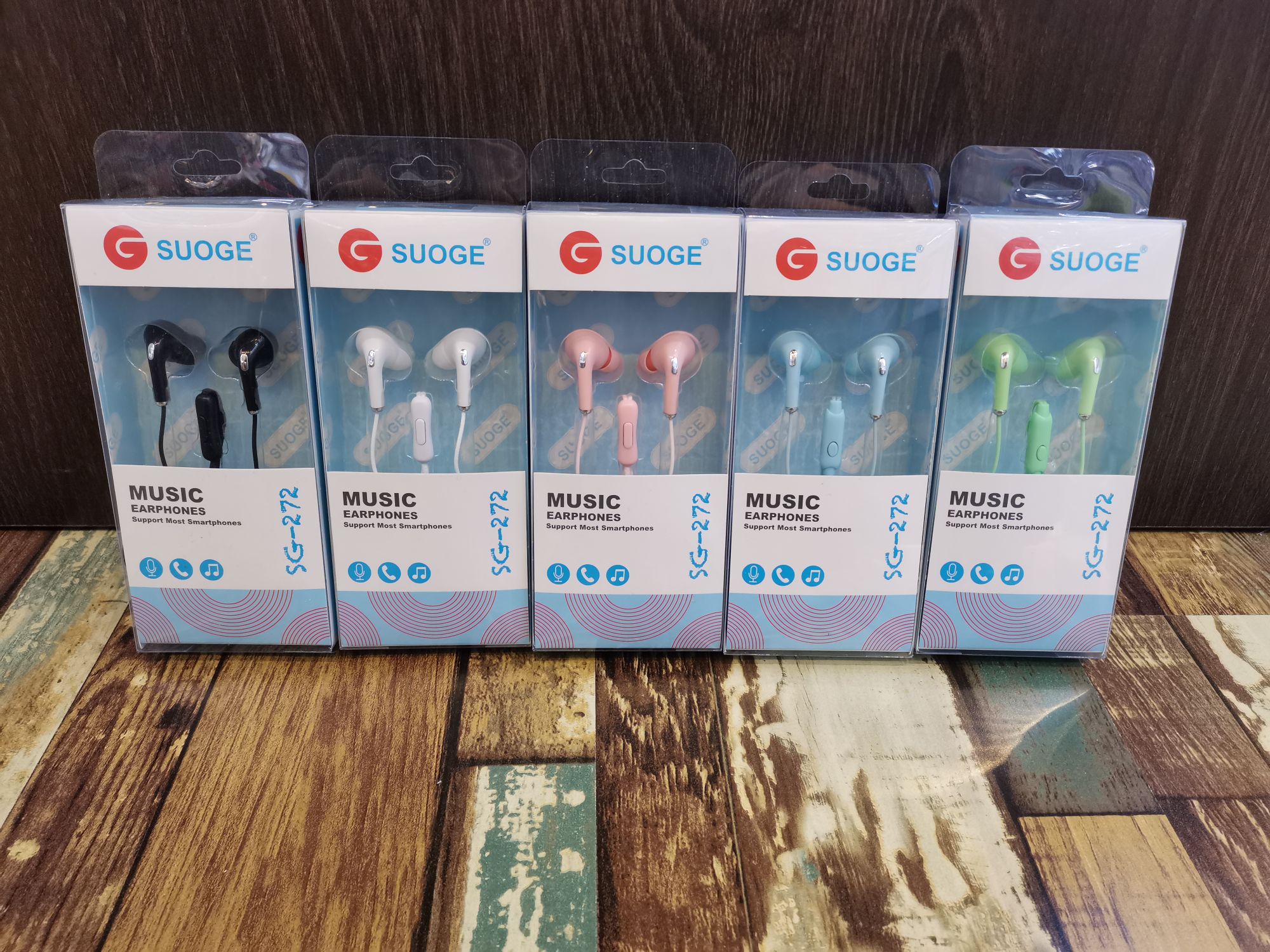 Sogo brand SG-274 mobile phone headphones, in-ear headsets, MP3 earbuds, fashionable and creative masterpieces