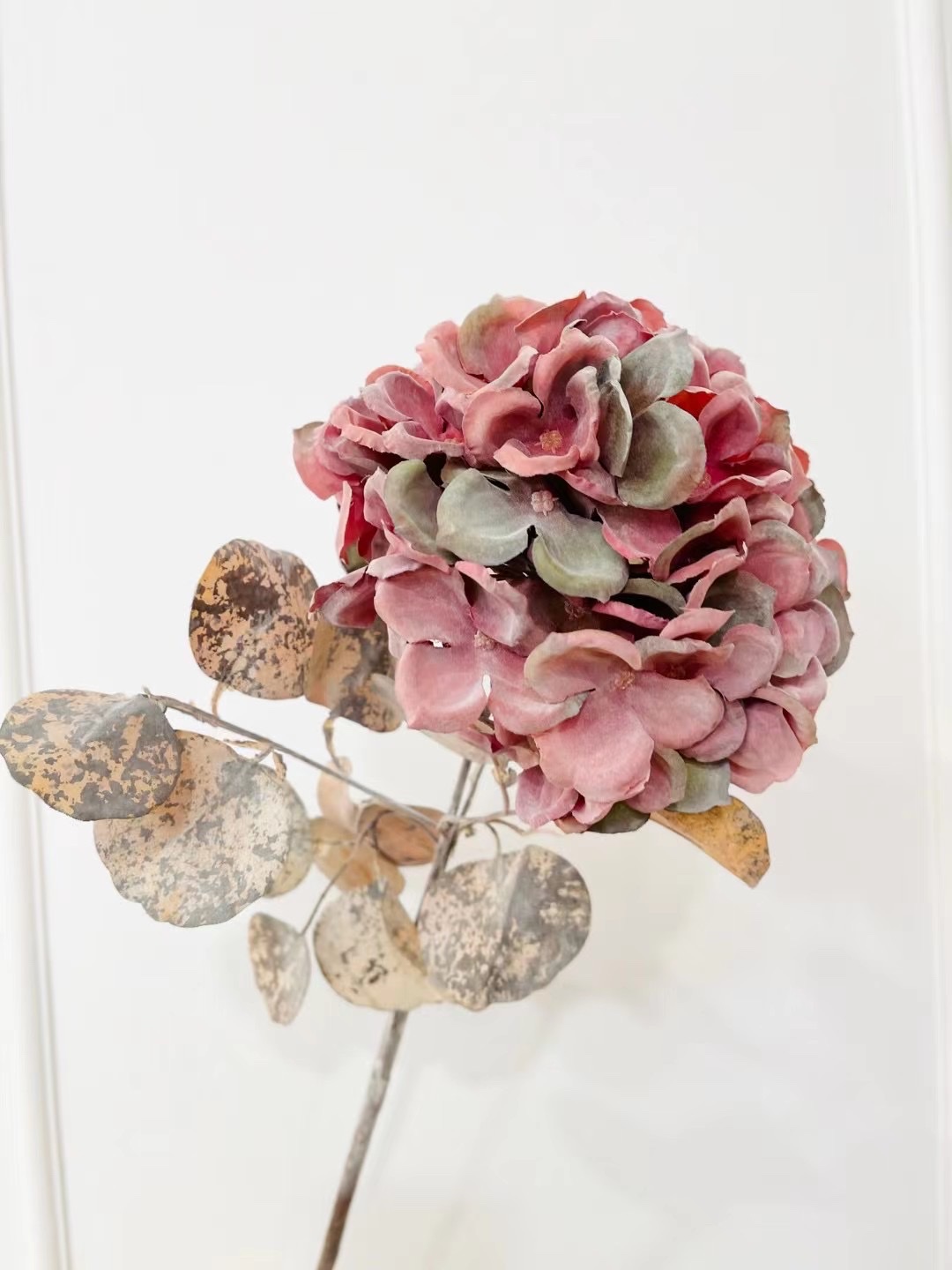 复古绣球自然仿真花高档家居房间装饰花仿真花瓣仿真工艺品