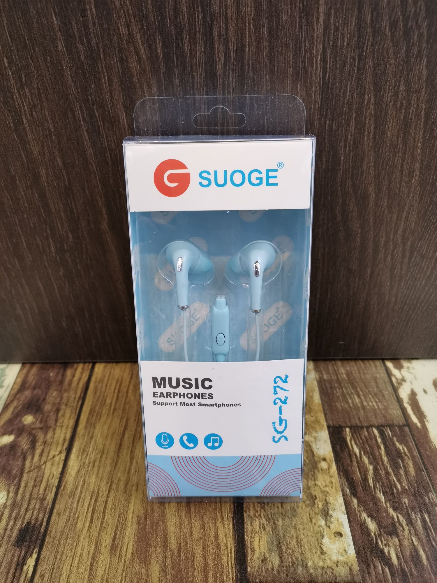 Sogo brand SG-274 mobile phone headphones, in-ear headsets, MP3 earbuds, fashionable and creative masterpieces Specification image