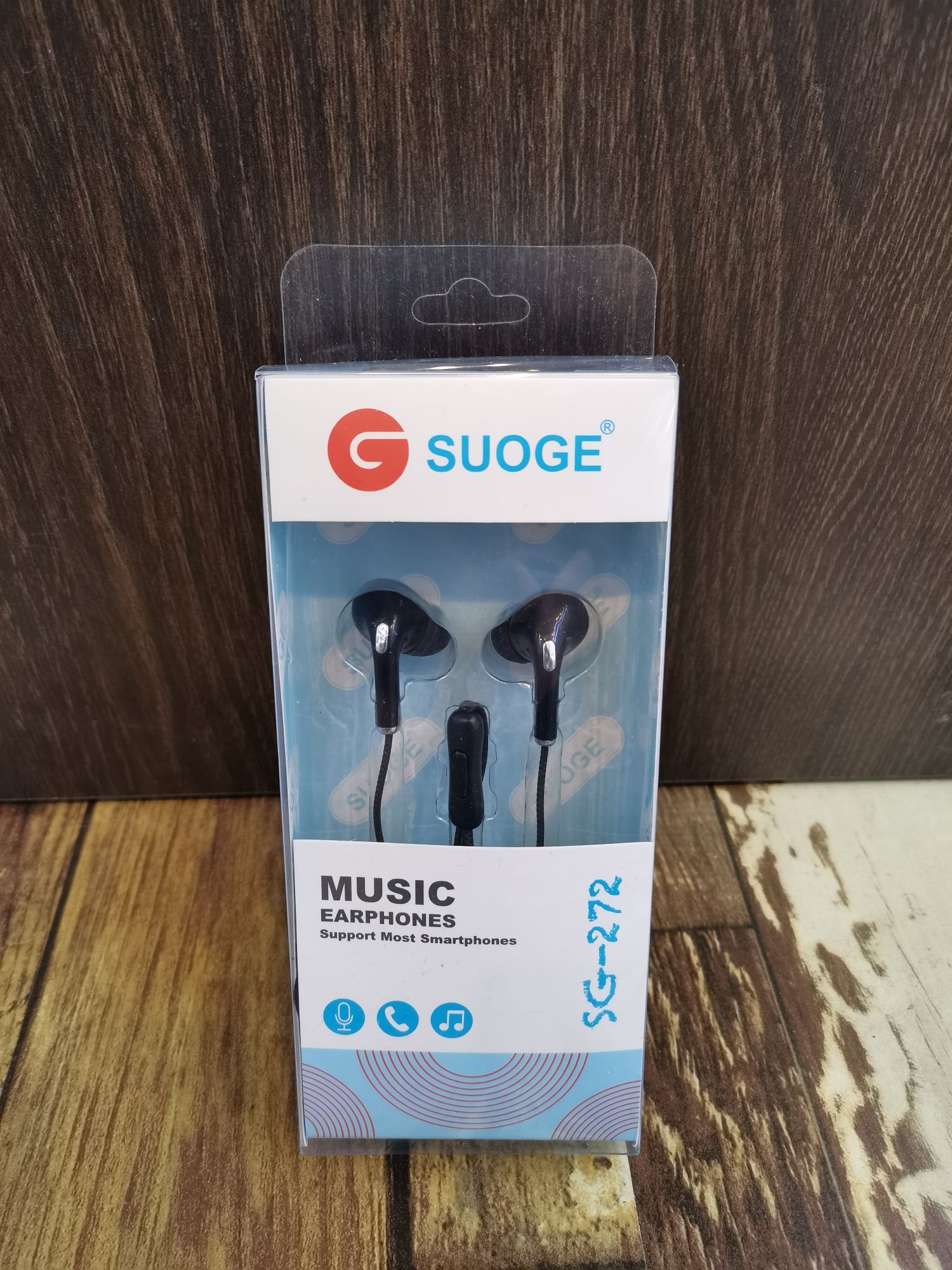 Sogo brand SG-274 mobile phone headphones, in-ear headsets, MP3 earbuds, fashionable and creative masterpieces Item Picture