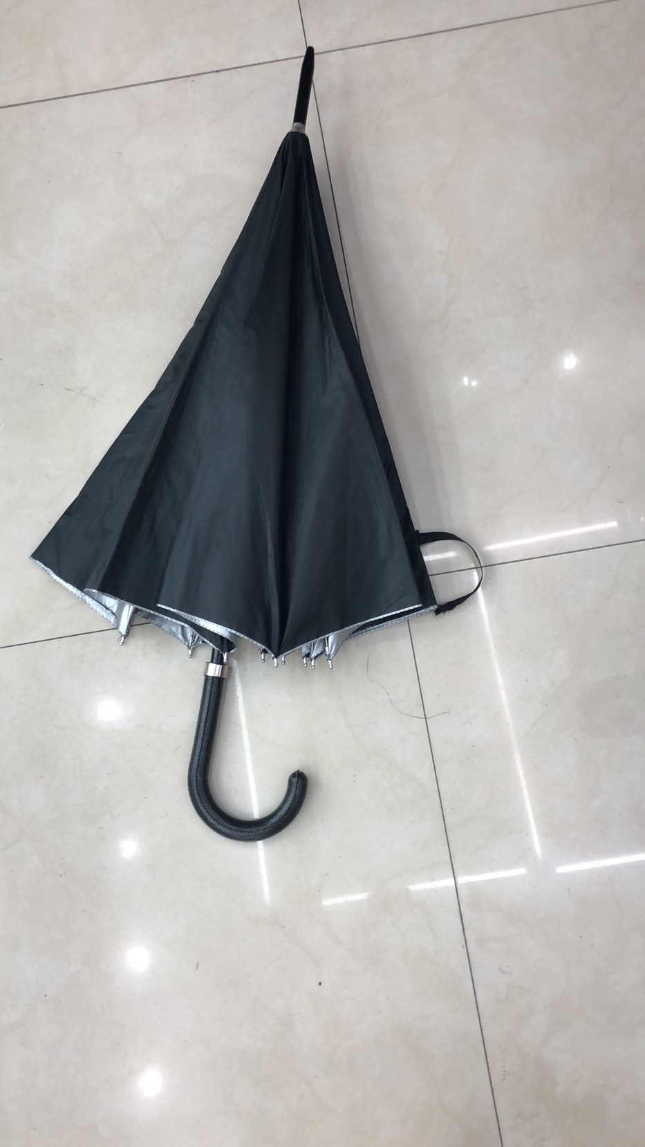 54公分X16开自动银胶伞