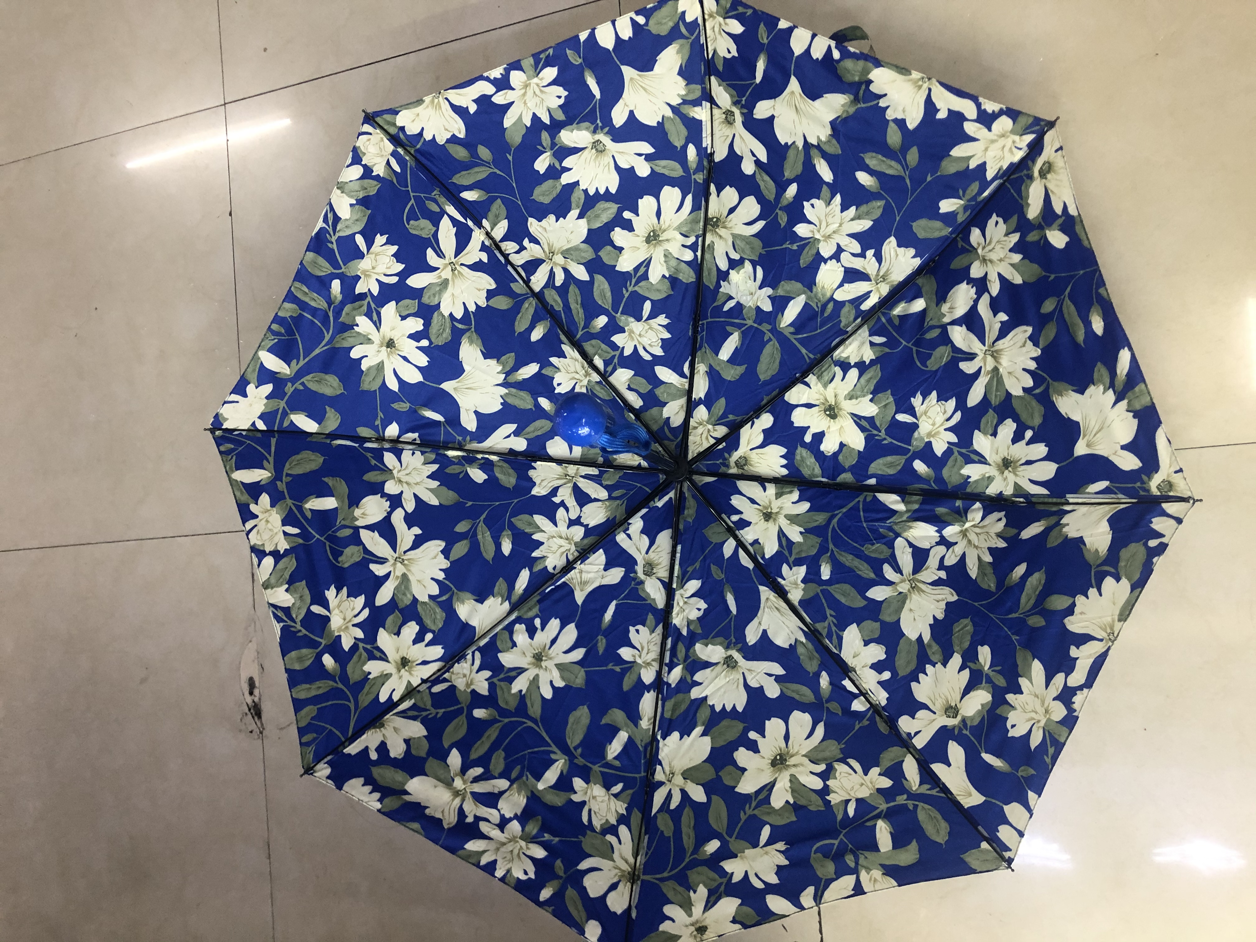 三折全自动/百合伞/伞架铁细节图