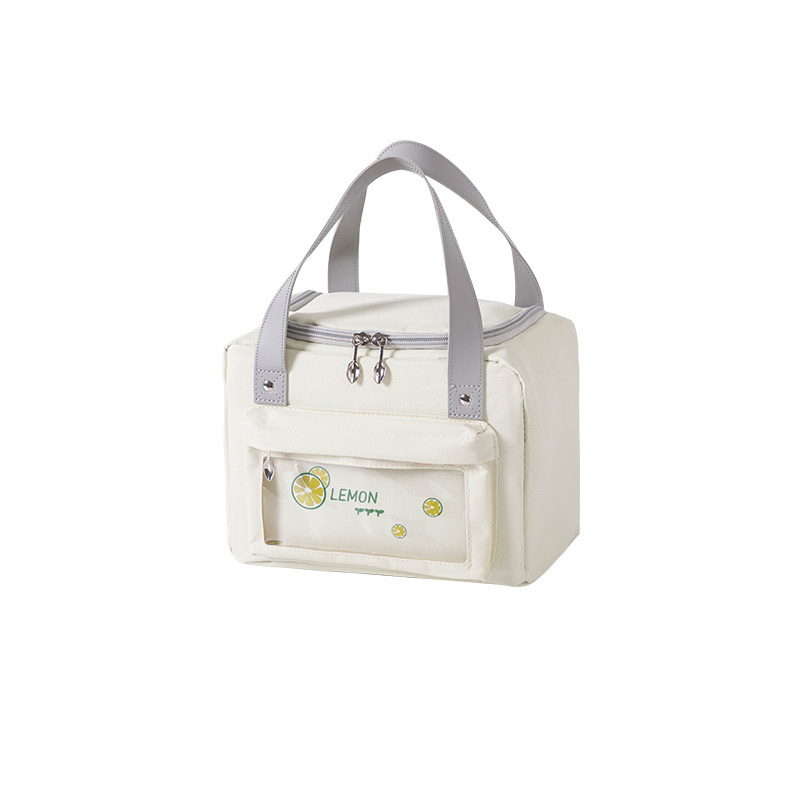 Cross-border Japanese lunch bag, Oxford cloth aluminum foil insulated bento bag, outdoor portable picnic bag, ice bag