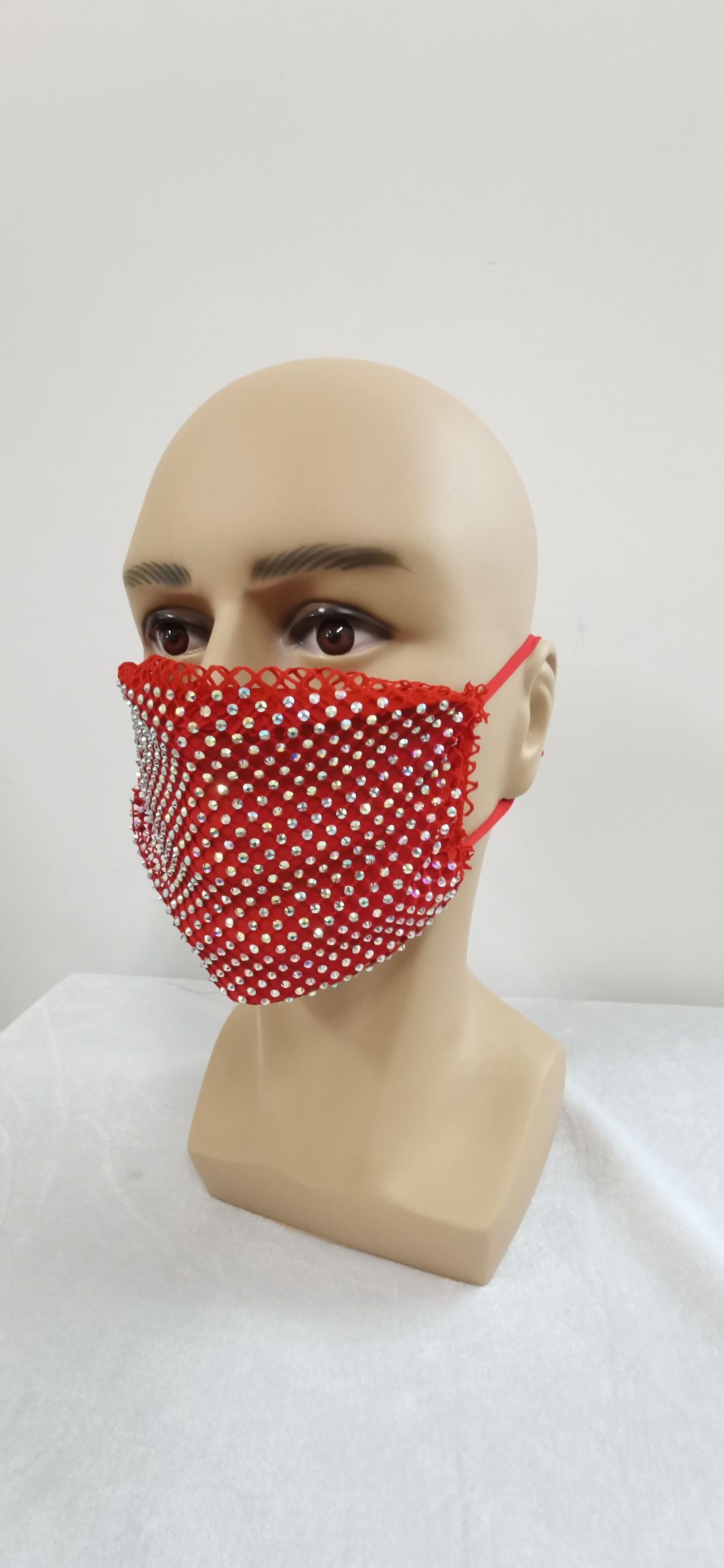 网红口罩/满钻时尚口罩/可调节口罩细节图