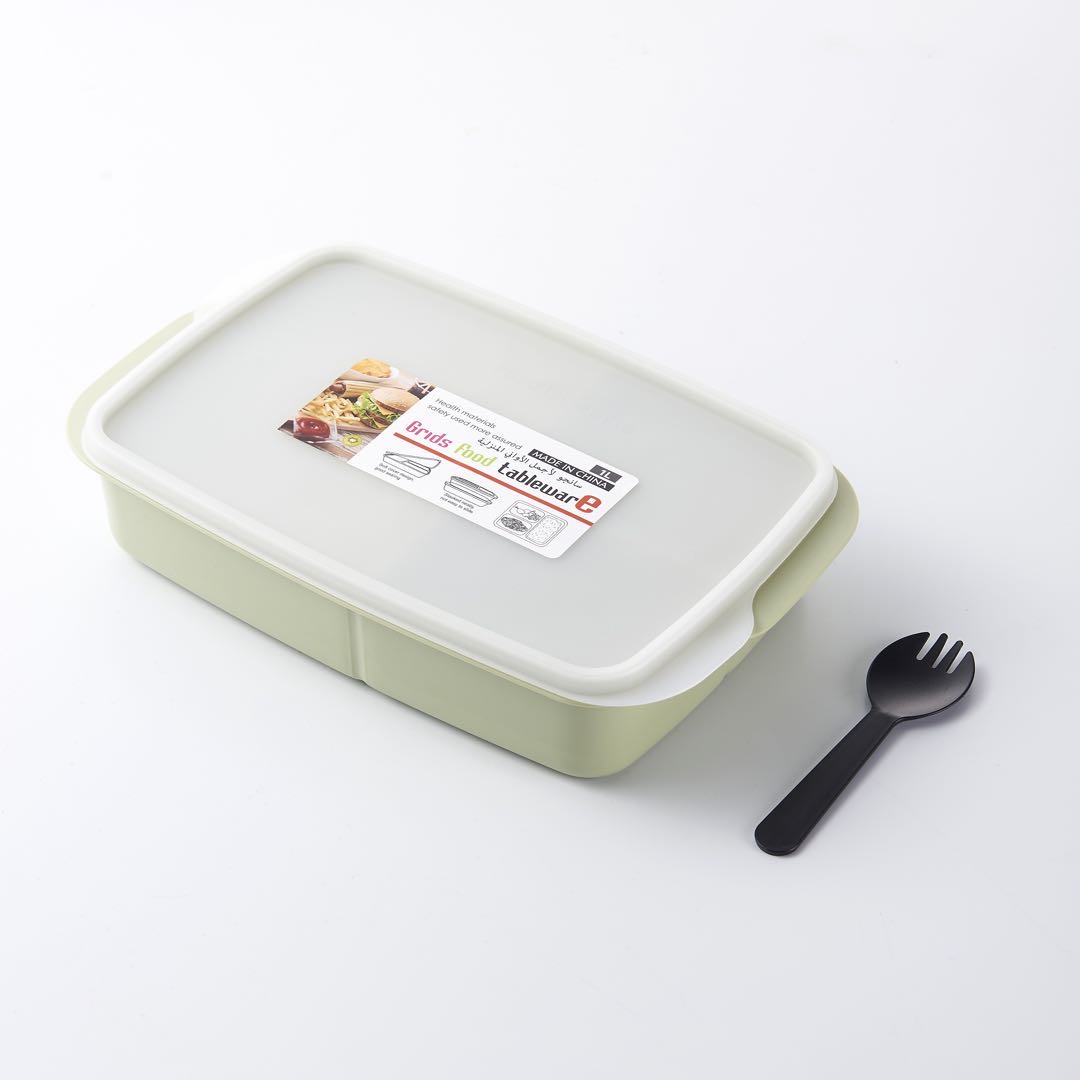 Factory direct supply of brand-new PP material candy color separation format lunch boxes and bento boxes, suitable for microwave ovens Application Scenario