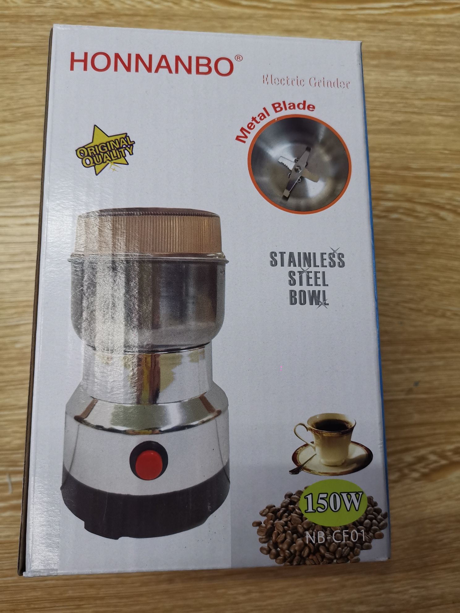 Electric grinding machine for grains and cereals, household small grinding machine, stainless steel coffee grinding machine detail image 7