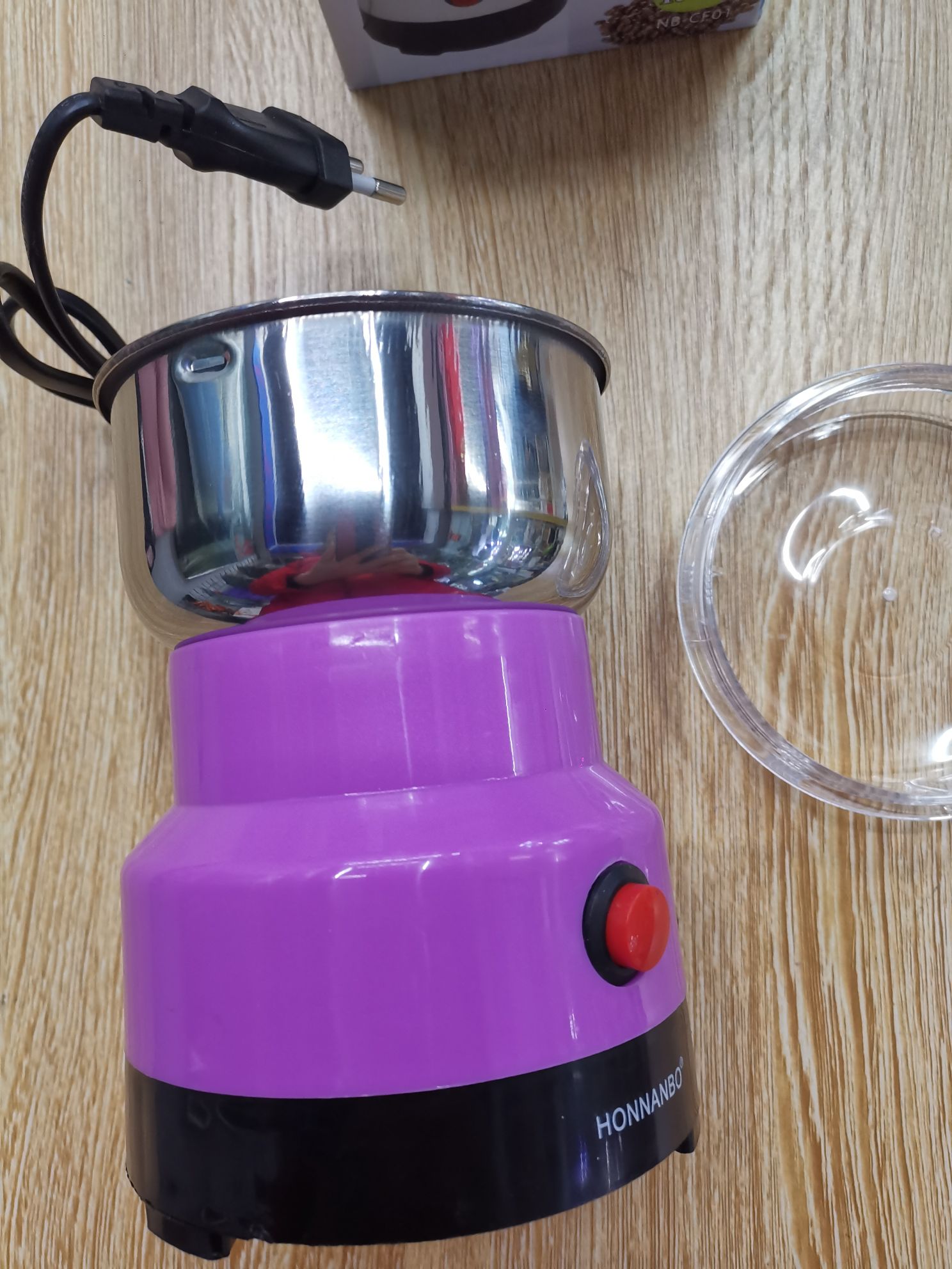 Electric grinding machine for grains and cereals, household small grinding machine, stainless steel coffee grinding machine detail image 11