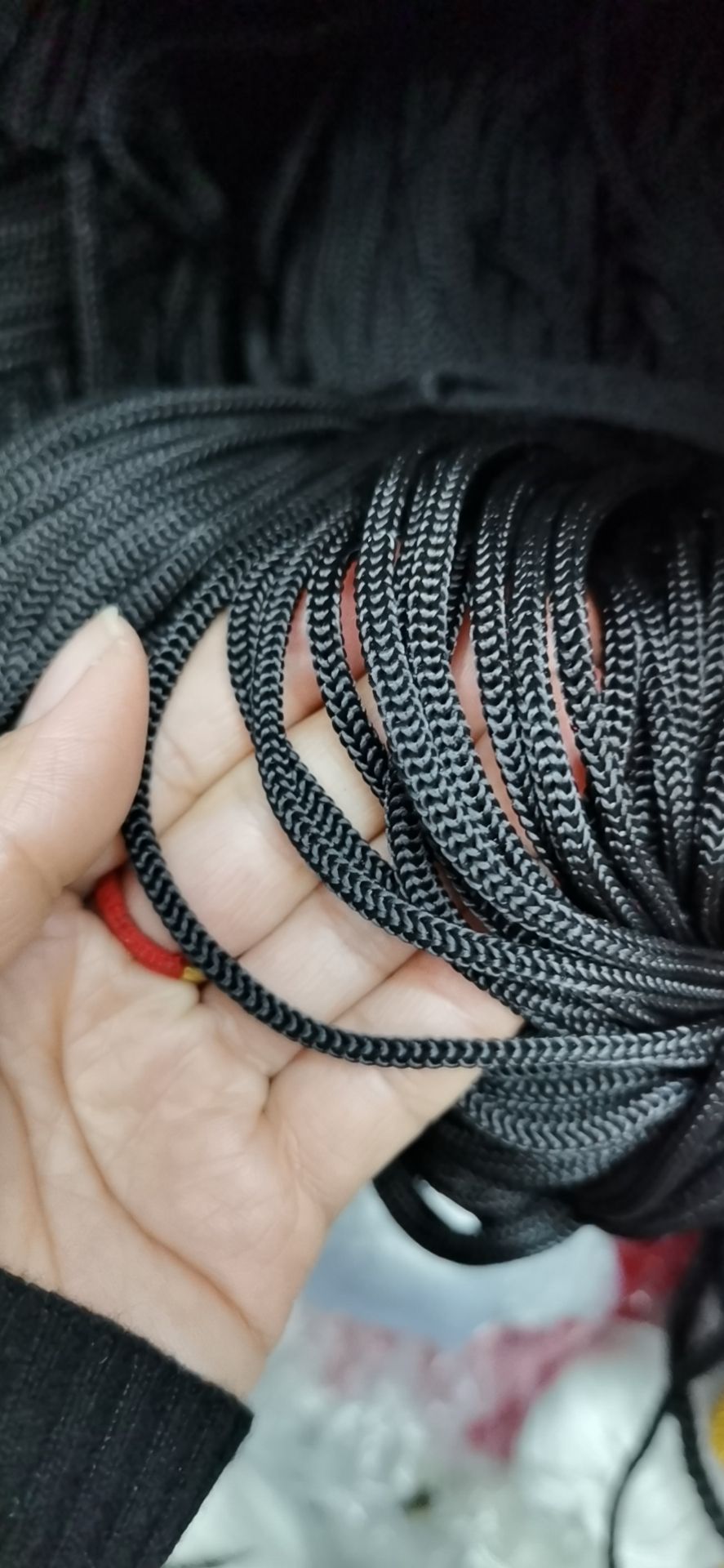 厂家直销 手工编织绳 空芯绳 饰品配件材料 挂件装饰品绳 帽绳 防风绳 腰带绳详情图4