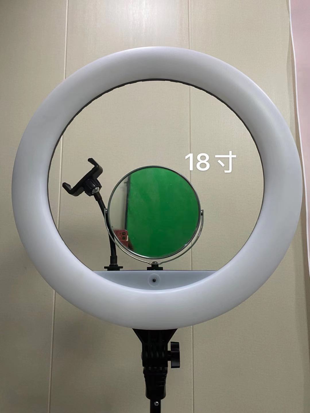 直播灯 补光灯 美颜灯 摄影灯 LED灯 18寸带镜子补光灯详情图3
