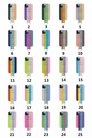 彩虹编织纹带支架手机壳