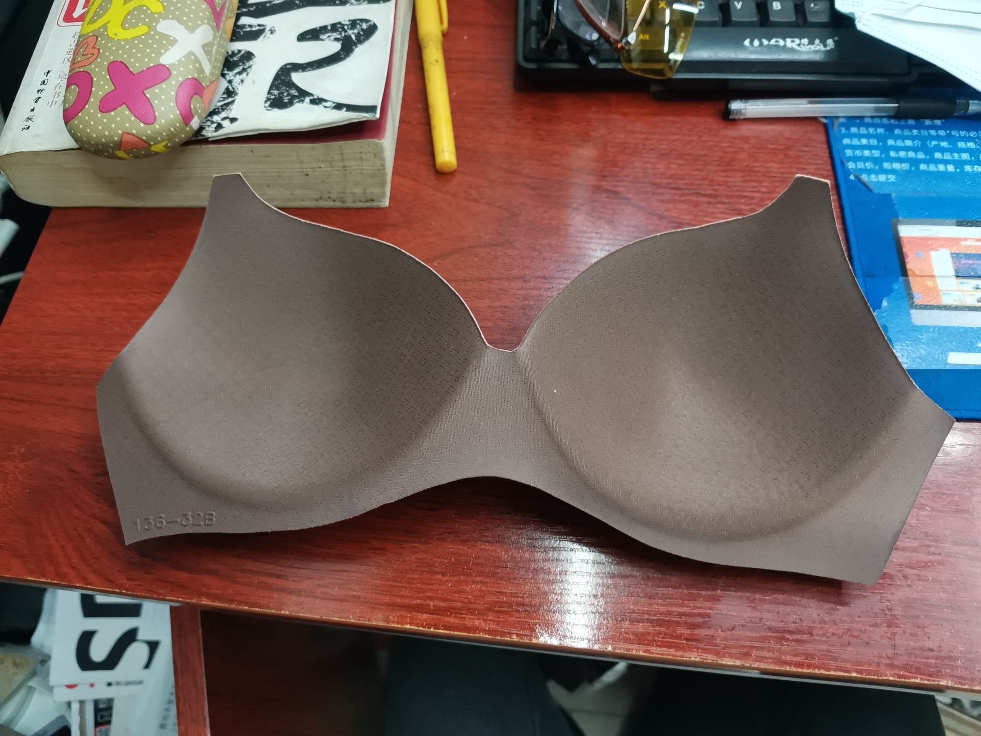 罩杯一体成型  厂家直销义乌罩杯厂详情图4