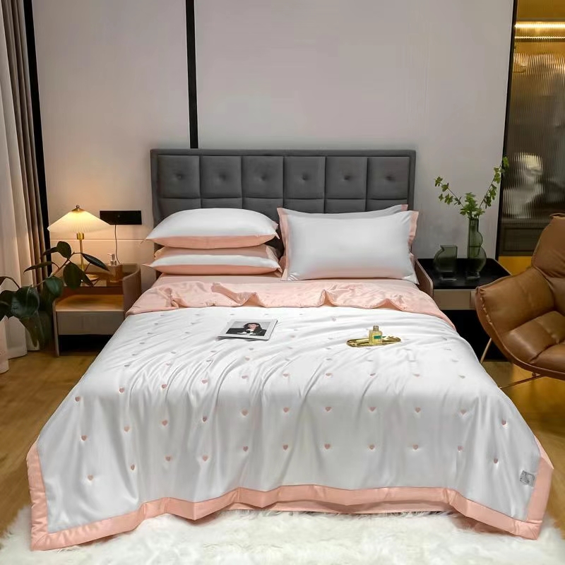 天丝面料/可机洗夏凉被/花色亮丽产品图