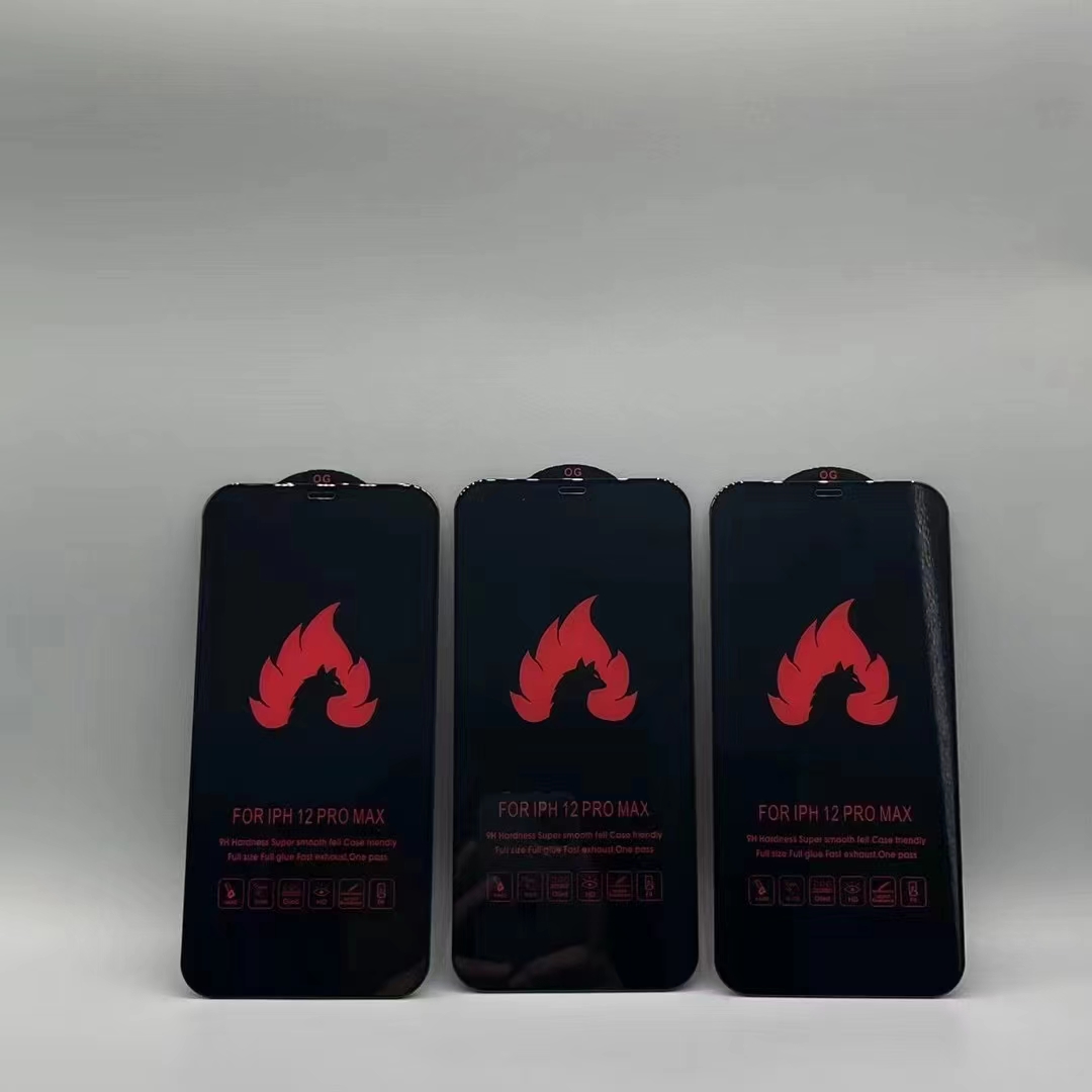 Fire Wolf High Alumina Large arc tempered Film Anti-static plasma oil coating detail image 6