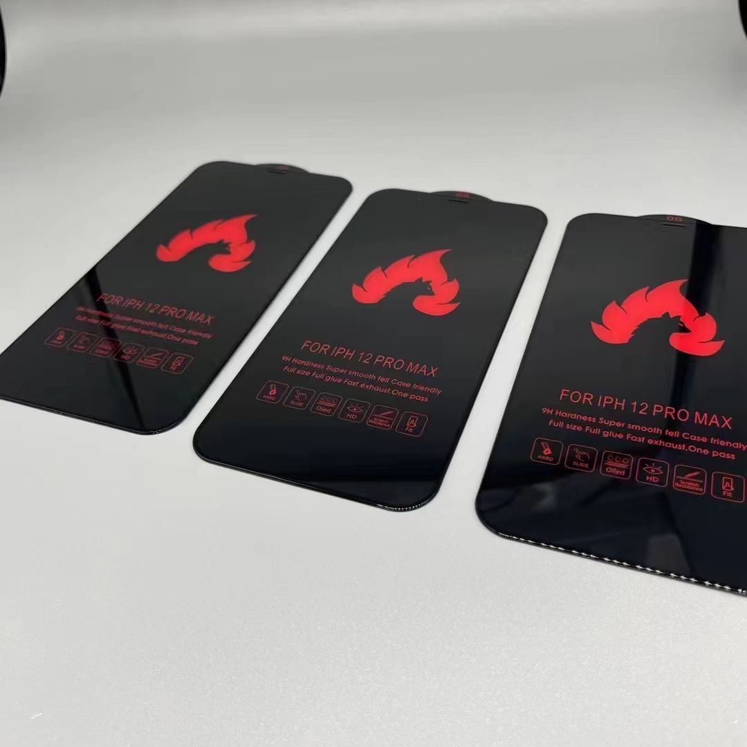 Fire Wolf High Alumina Large arc tempered Film Anti-static plasma oil coating detail image 5