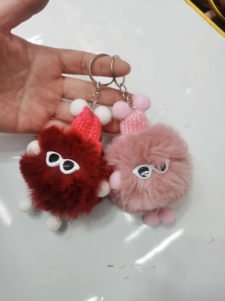 毛球钥匙扣14356