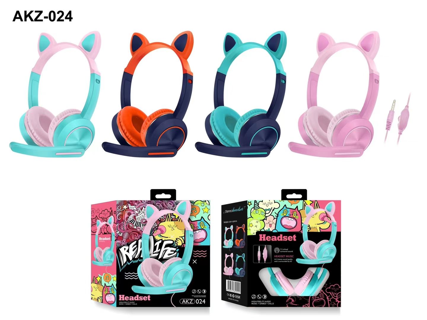 Guangdong Sogo Electronic over-ear gaming headphones