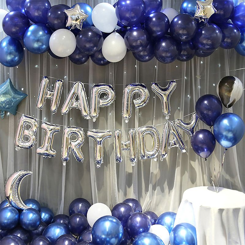 生日气球套装装饰卡通气球儿童宝宝生日布置小朋友成人生日派对 详情图1