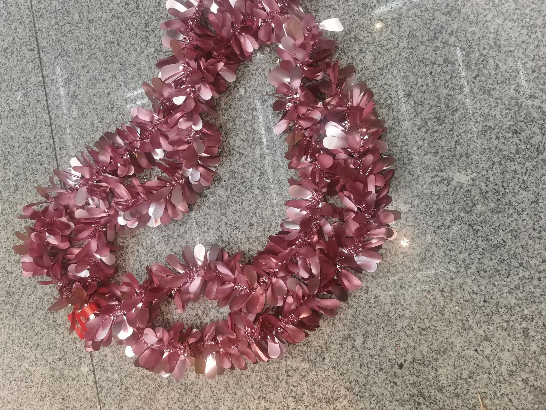 圣诞节装饰拉花彩条