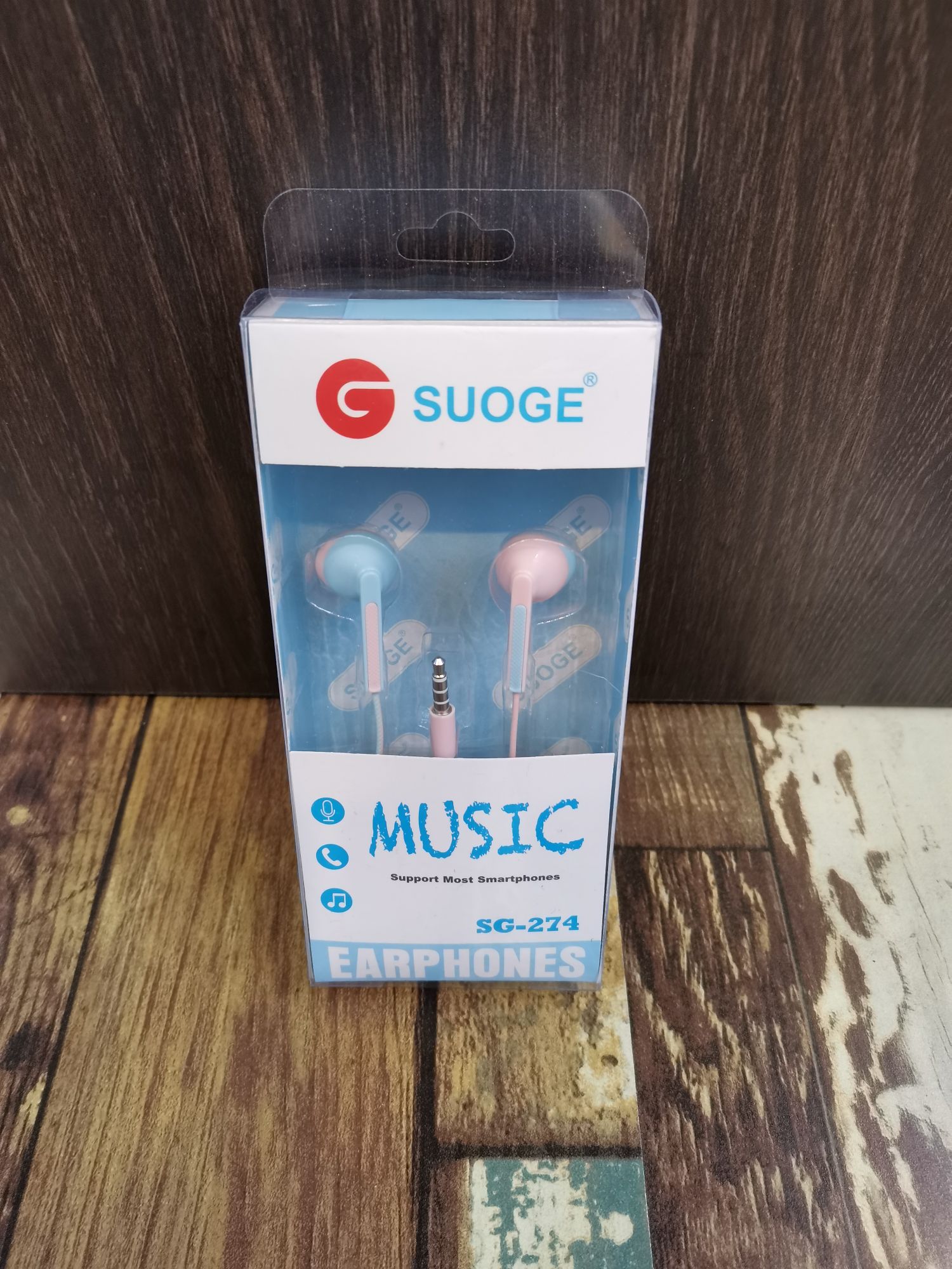 Flat-ear 274 headphones, mobile phone headphones, in-ear headsets, MP3 earbuds, wired headphones, small headphones, fashionable and creative products Item Picture
