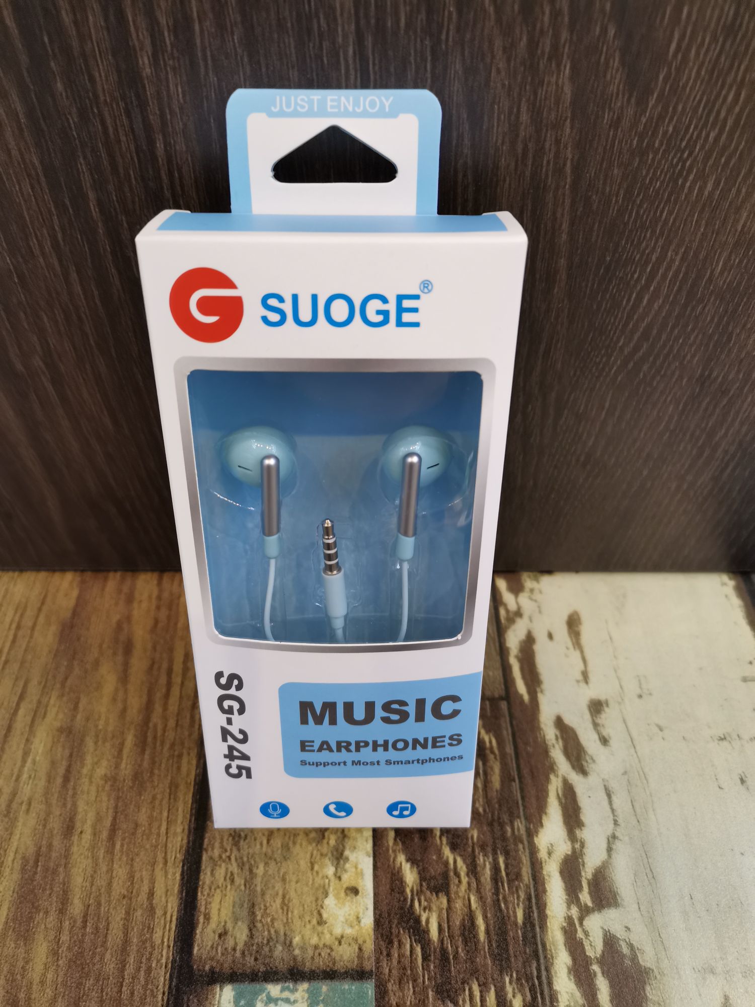 Flat-ear 245 headphones, mobile phone headphones, in-ear headsets, MP3 earbuds, wired headphones, small headphones, fashionable and creative products detail image 5
