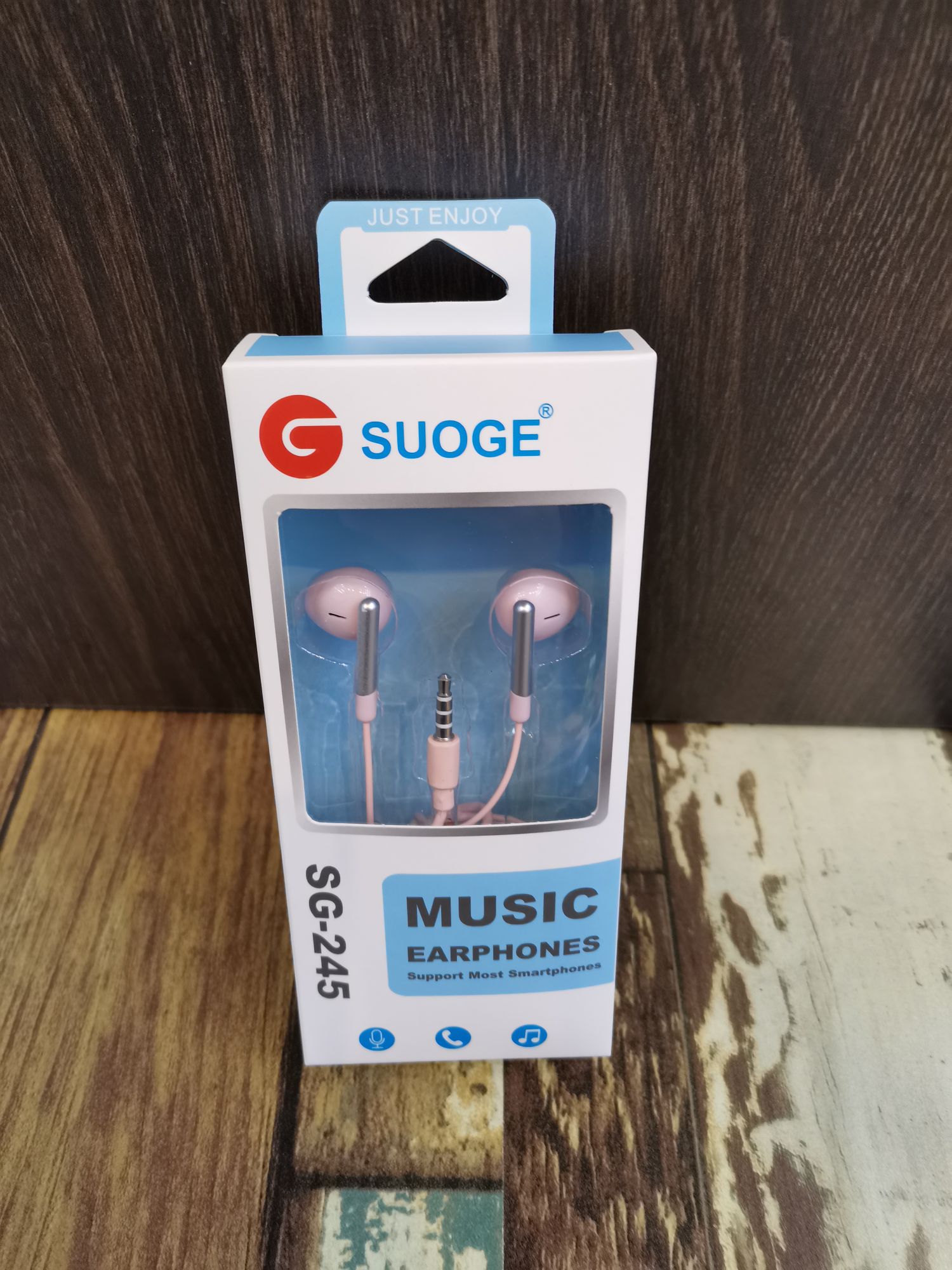 Flat-ear 245 headphones, mobile phone headphones, in-ear headsets, MP3 earbuds, wired headphones, small headphones, fashionable and creative products Specification image