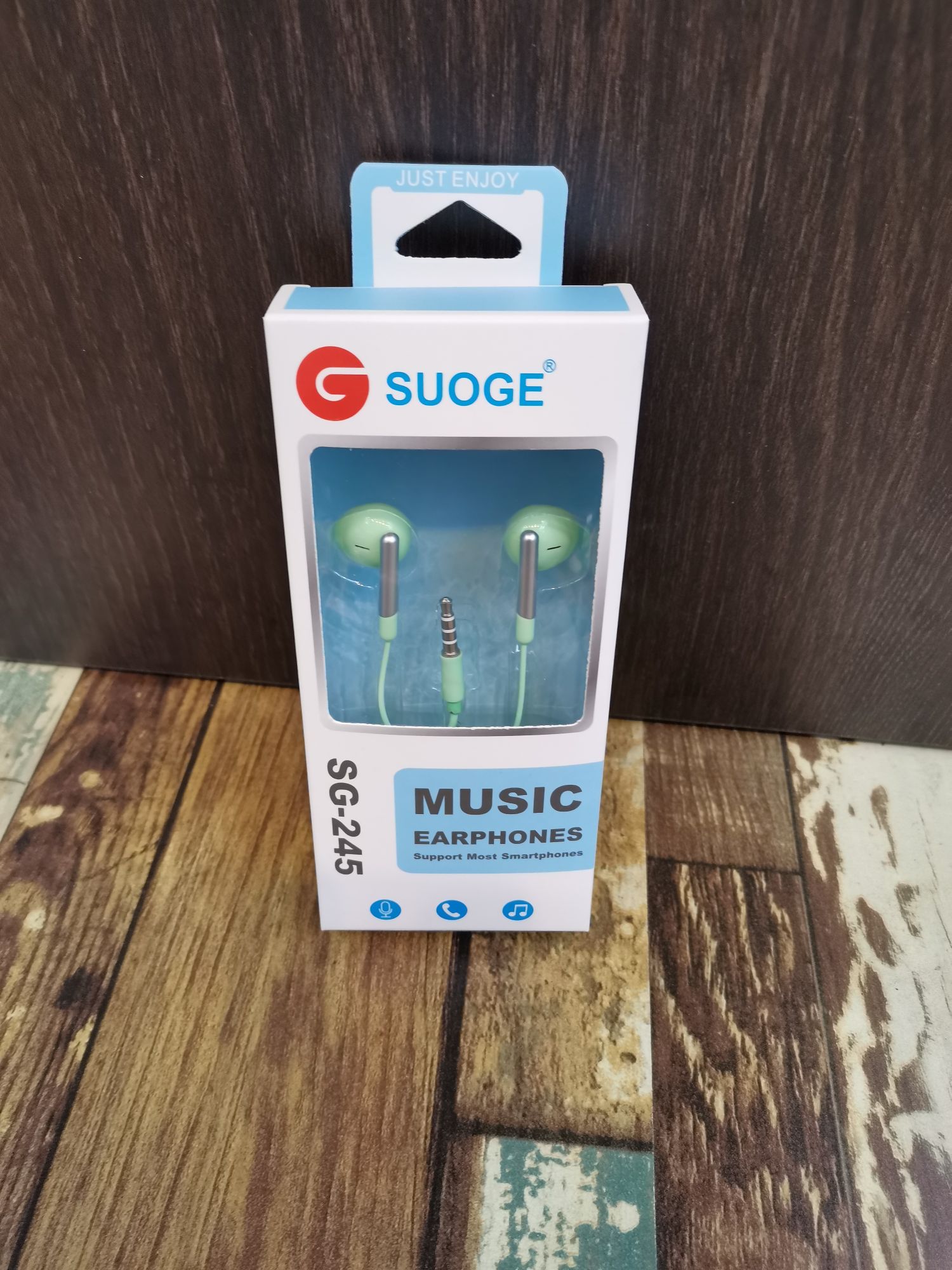 Flat-ear 245 headphones, mobile phone headphones, in-ear headsets, MP3 earbuds, wired headphones, small headphones, fashionable and creative products detail image 6