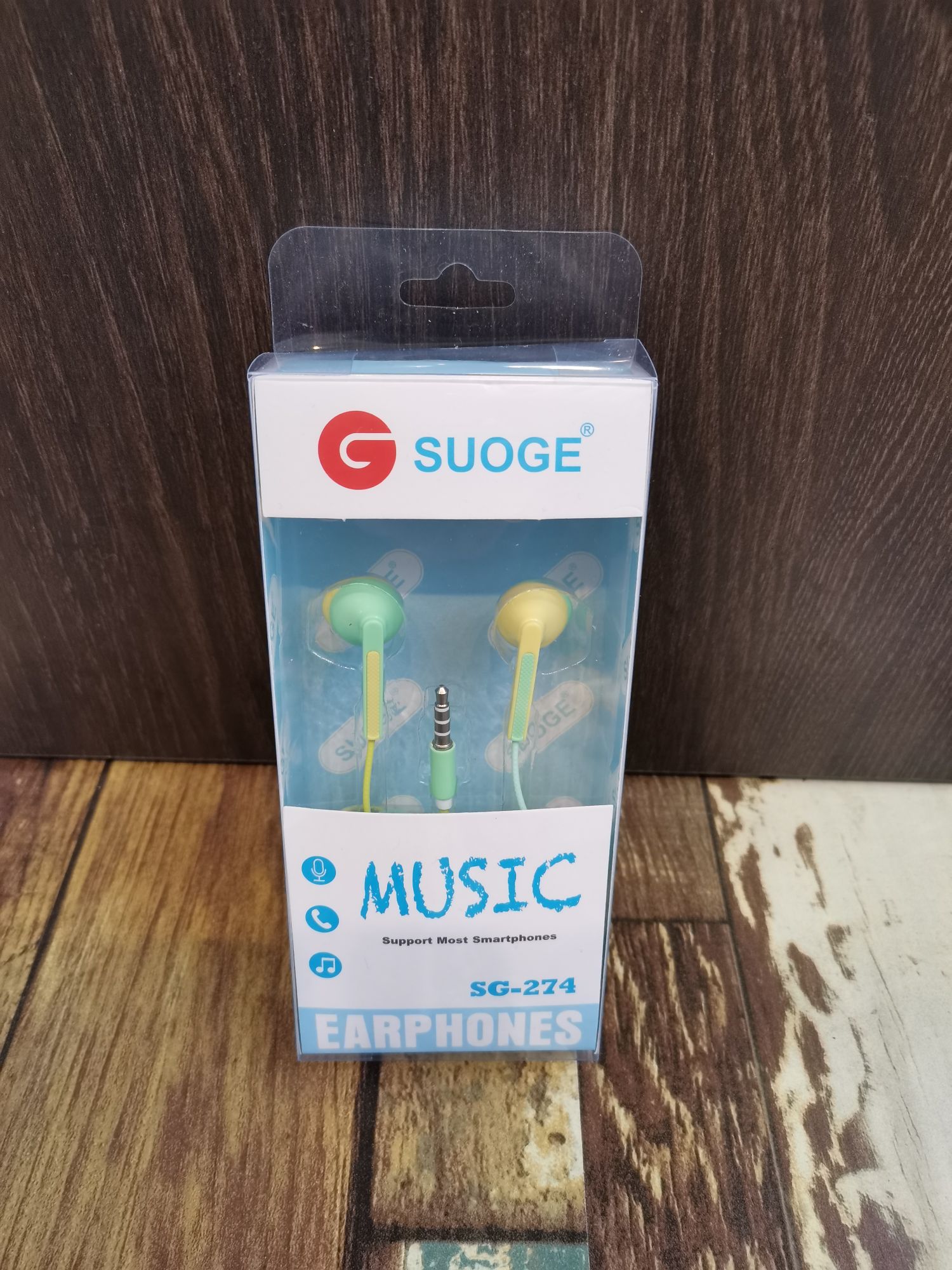 Flat-ear 274 headphones, mobile phone headphones, in-ear headsets, MP3 earbuds, wired headphones, small headphones, fashionable and creative products details Picture