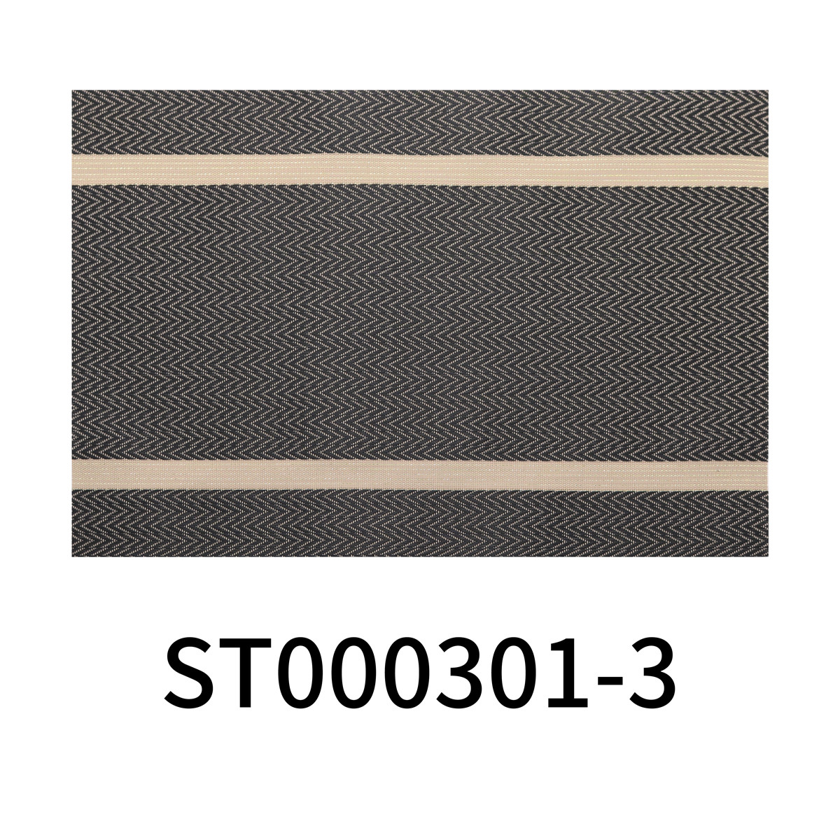 Factory wholesale hotel supplies, restaurant and home furnishings, Japanese and European style heat insulation, Terslin PVC plackets with bright threads on both sides Item Picture
