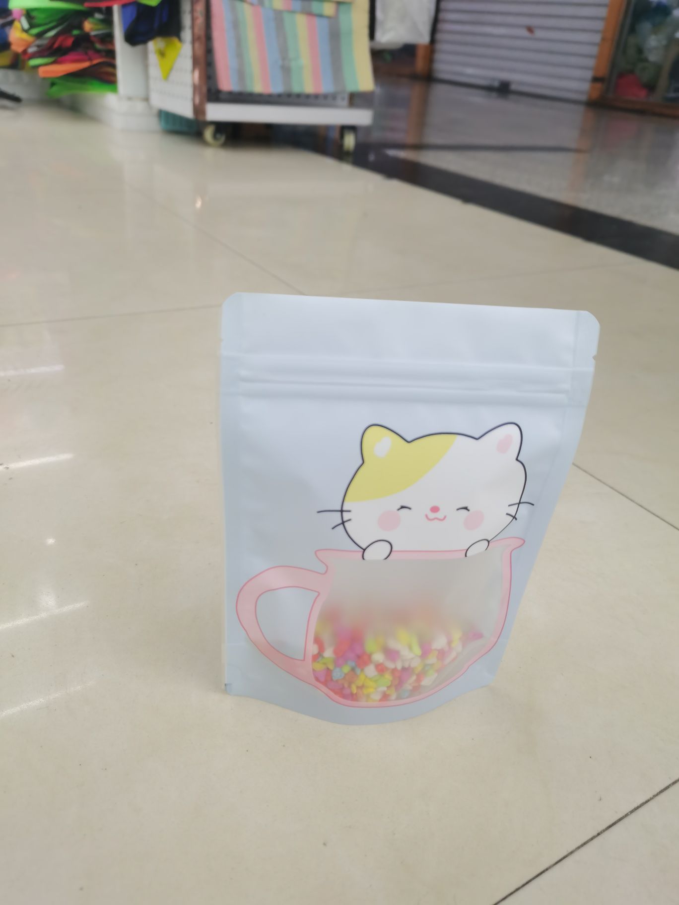 Plastic stand-up bag Specification image
