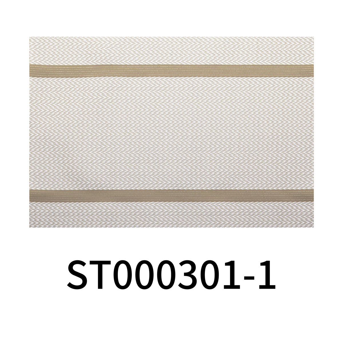 Factory wholesale hotel supplies, restaurant and home furnishings, Japanese and European style heat insulation, Terslin PVC plackets with bright threads on both sides Specification image