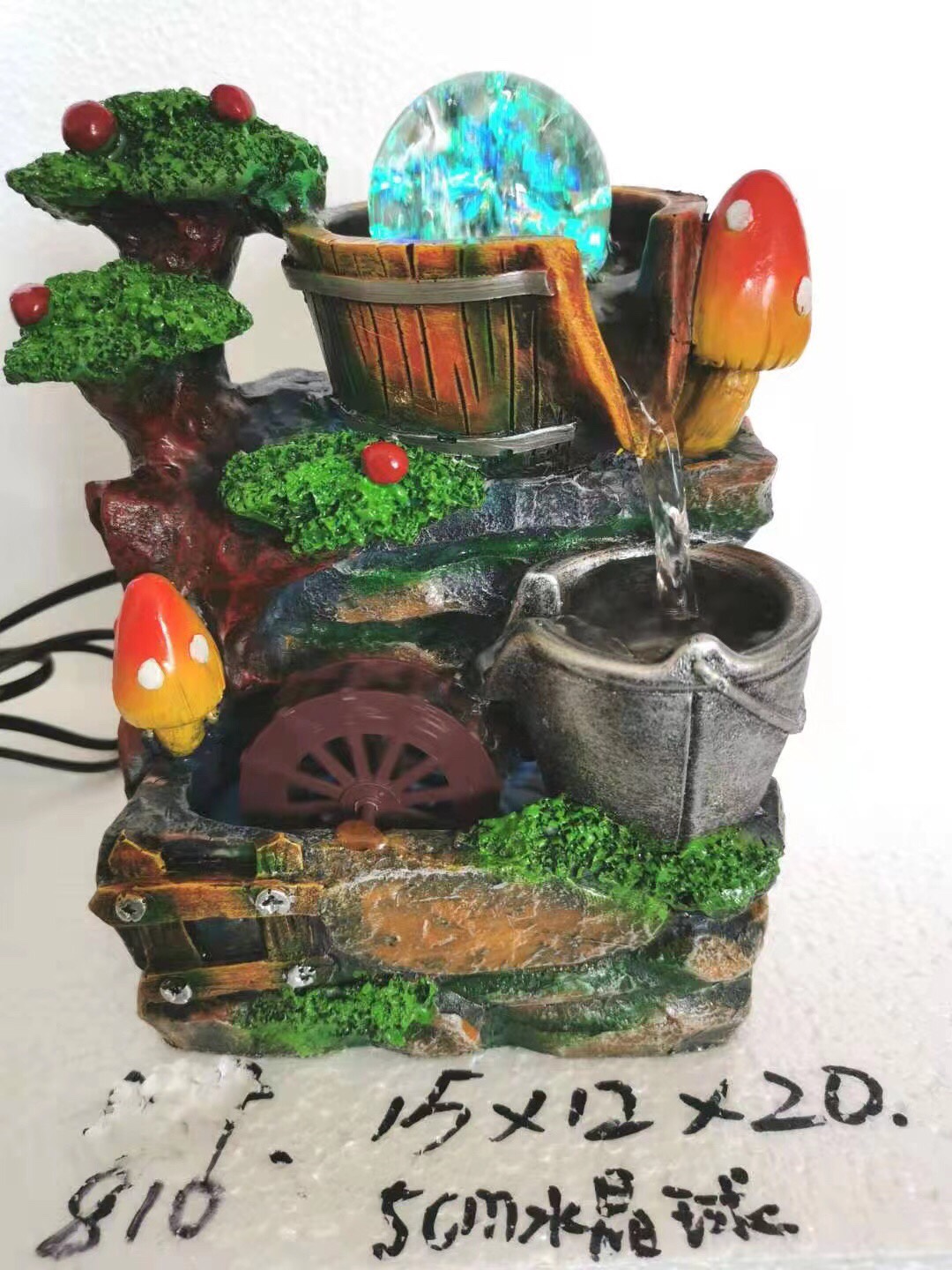 Rockeries, flowing water, fountains, ornaments, fish tanks, home living room decorations, opening gifts Application Scenario