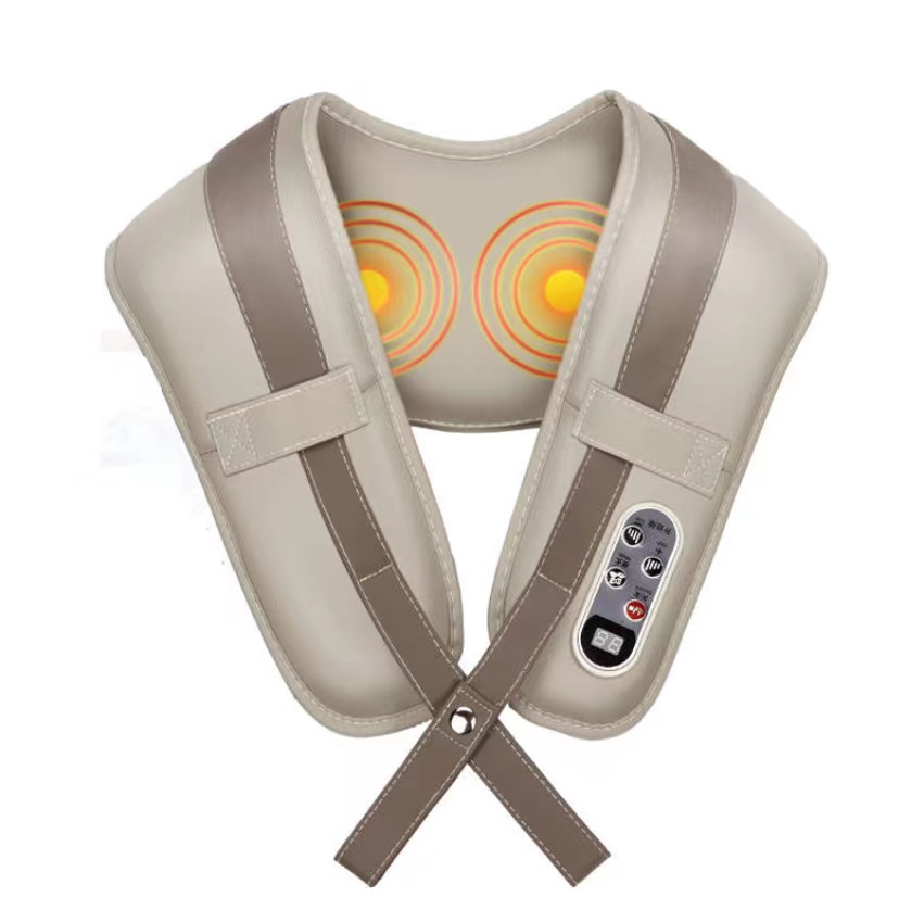 Cervical massager, back, waist and neck massager, shoulder and neck unblocking wonder, multi-functional pounding massage shawl detail image 4