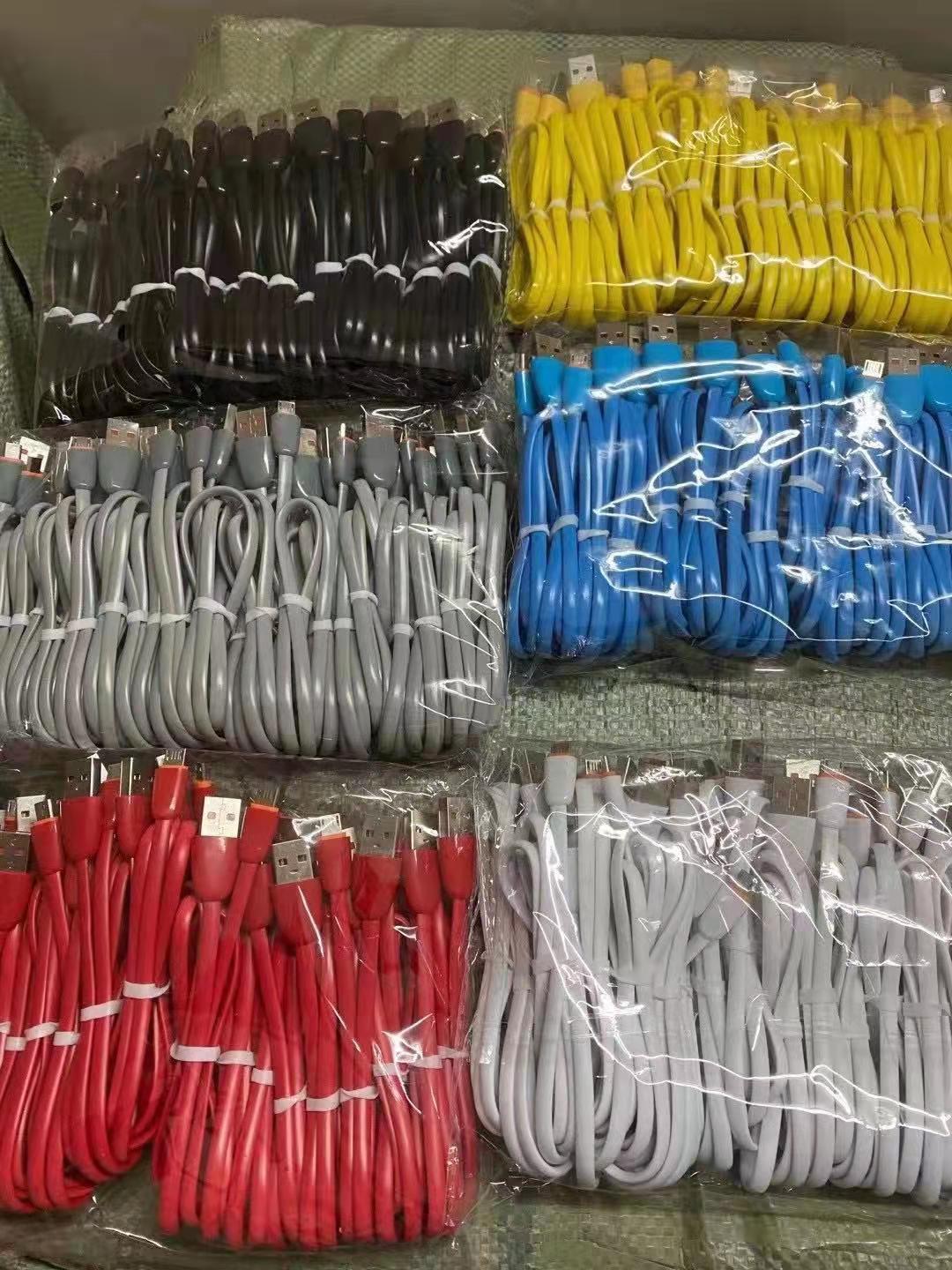 New high-elasticity mobile phone data cable 100 copper wire fast charging cable V8- Type-C -IP pic 6