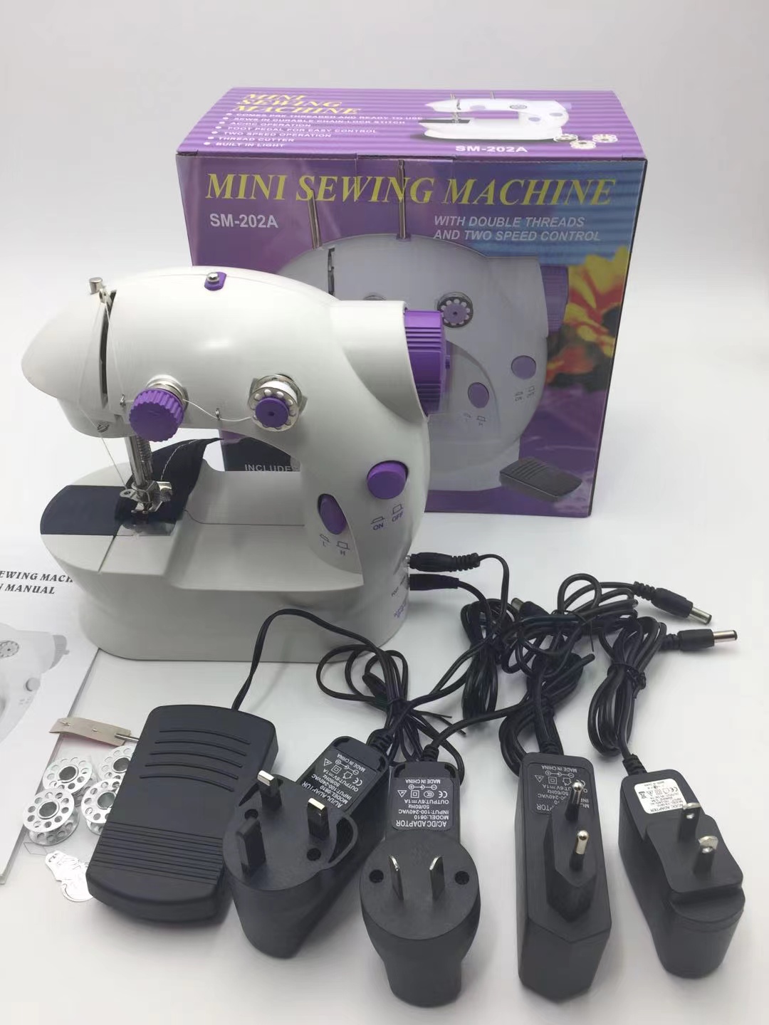 迷你缝纫机家用电动缝补机详情图9