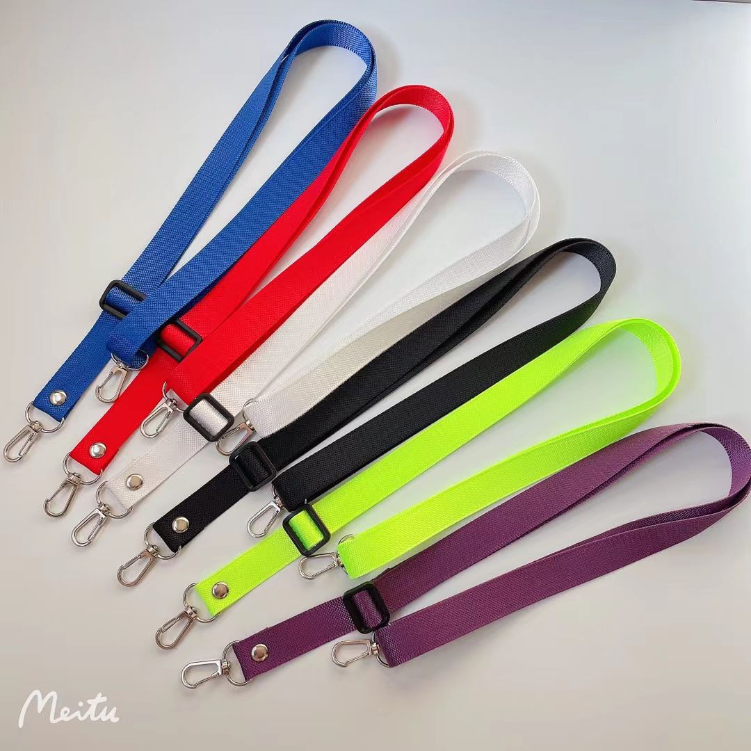 2.0 bali color sólido crossbody teléfono lanyard cordón de identificación details Picture