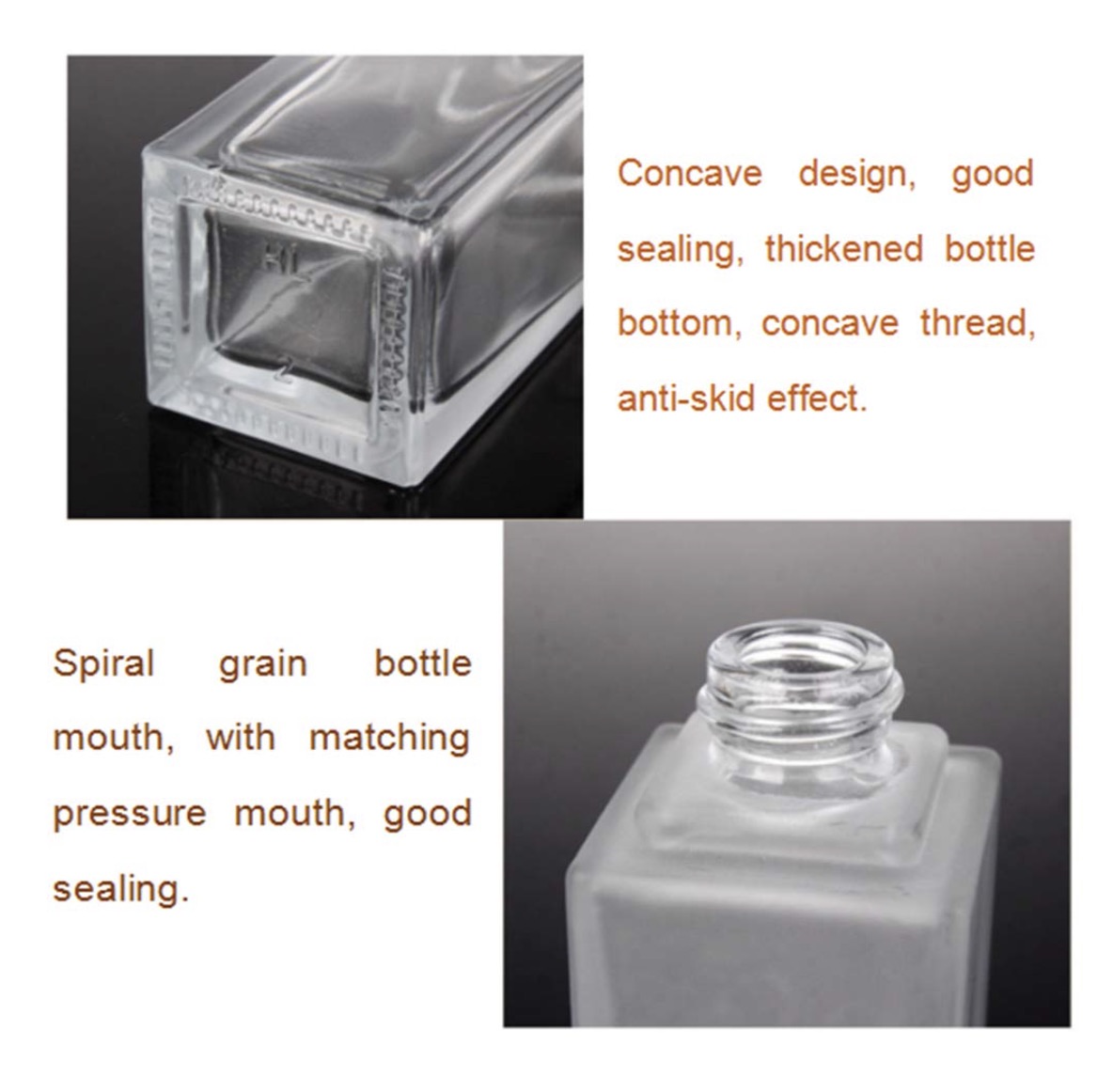 15-30ml乳液瓶 乳液泵 可蒙砂 喷色 印logo详情图4