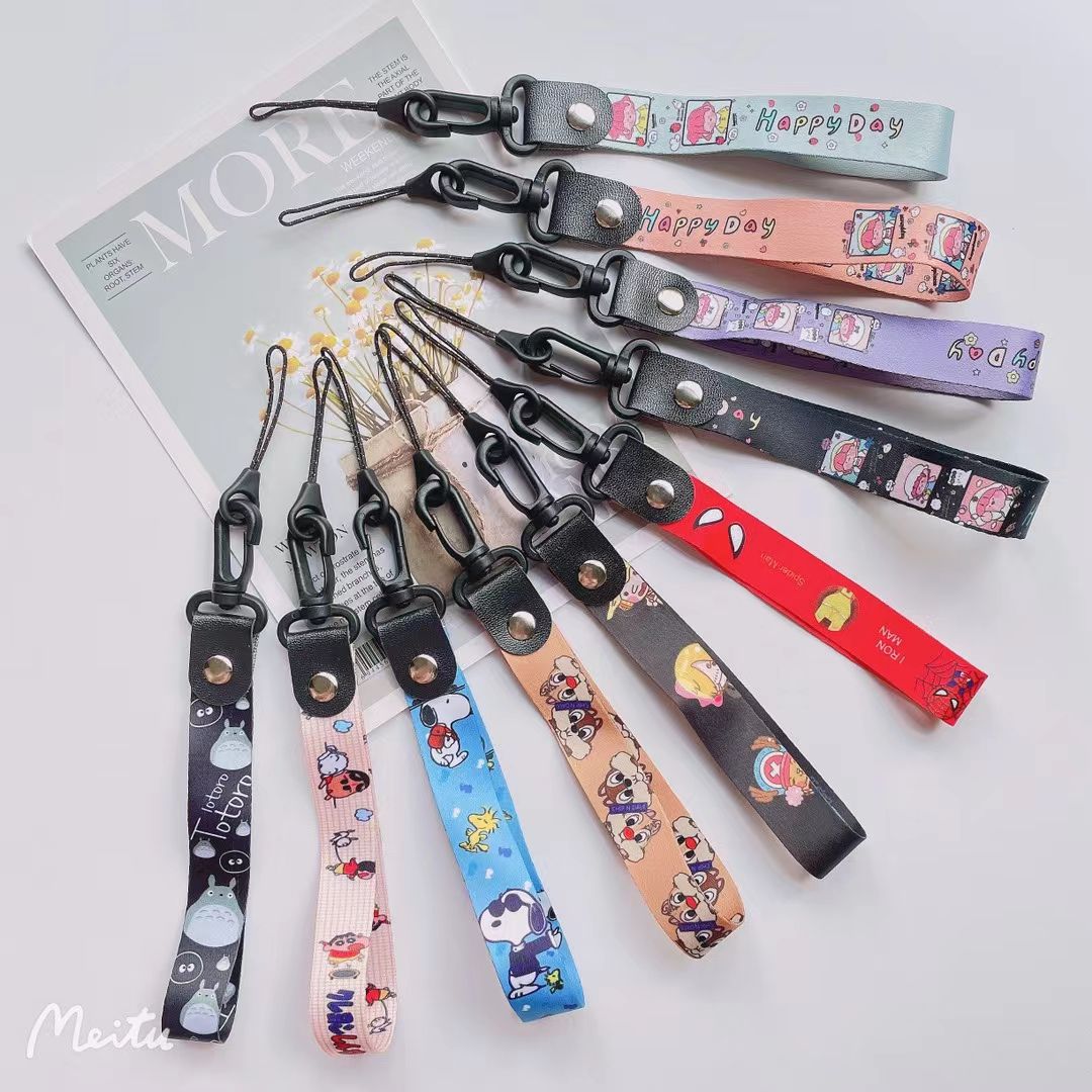 2.0cm双面热转印手机短挂绳 证件挂绳 跨境直供手机挂绳详情7