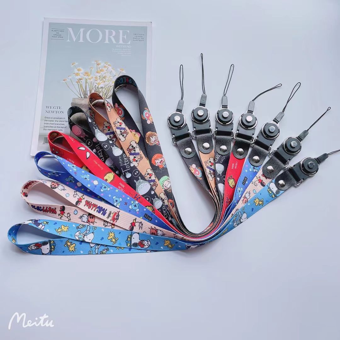 2.0 transferencia de calor cartoon teléfono lanyard lanyard largo Item Picture