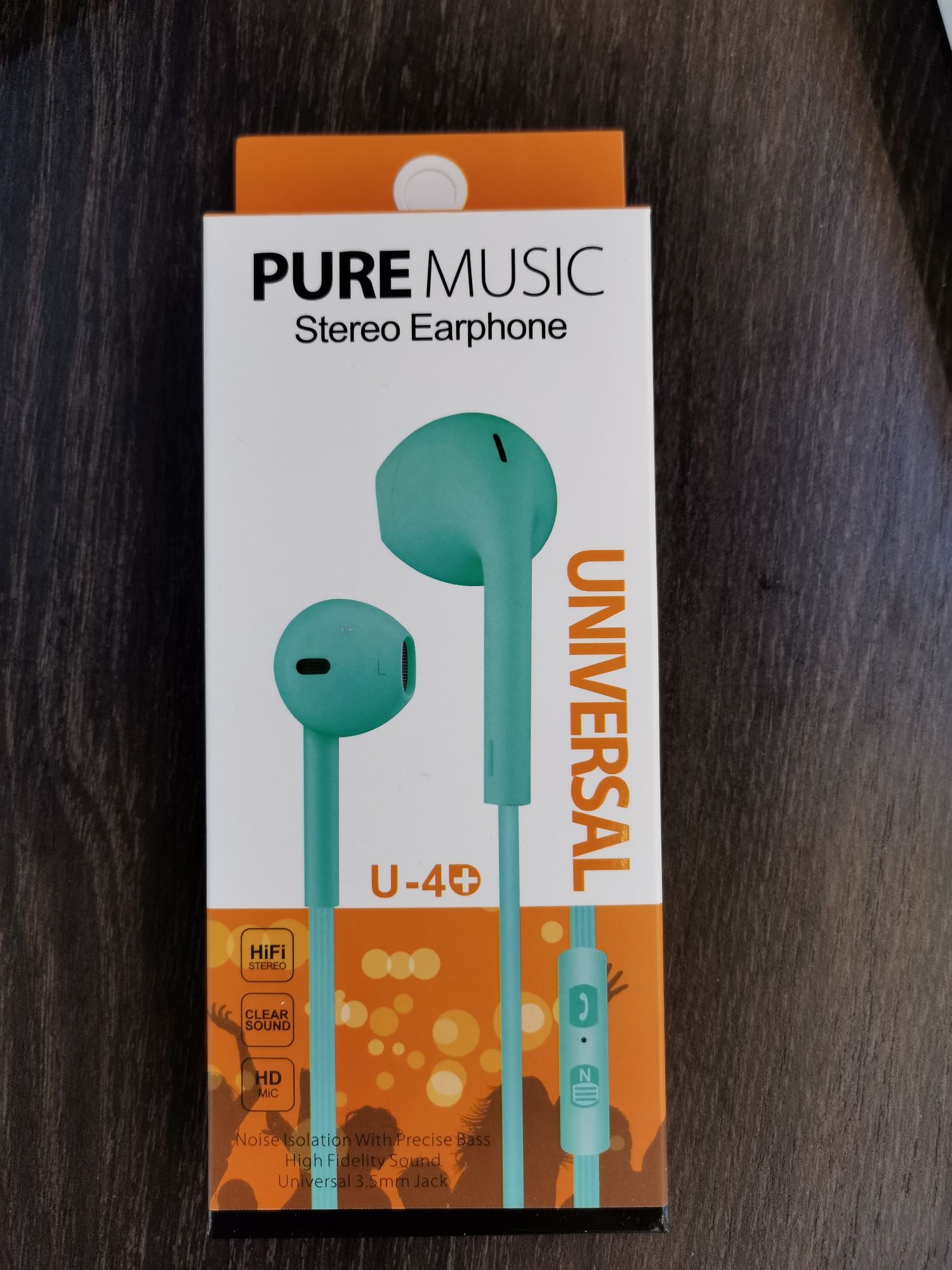 Sogo brand headphones, mobile phone headphones, headphones with labels, ear tips, ear labels, U-1 Specification image